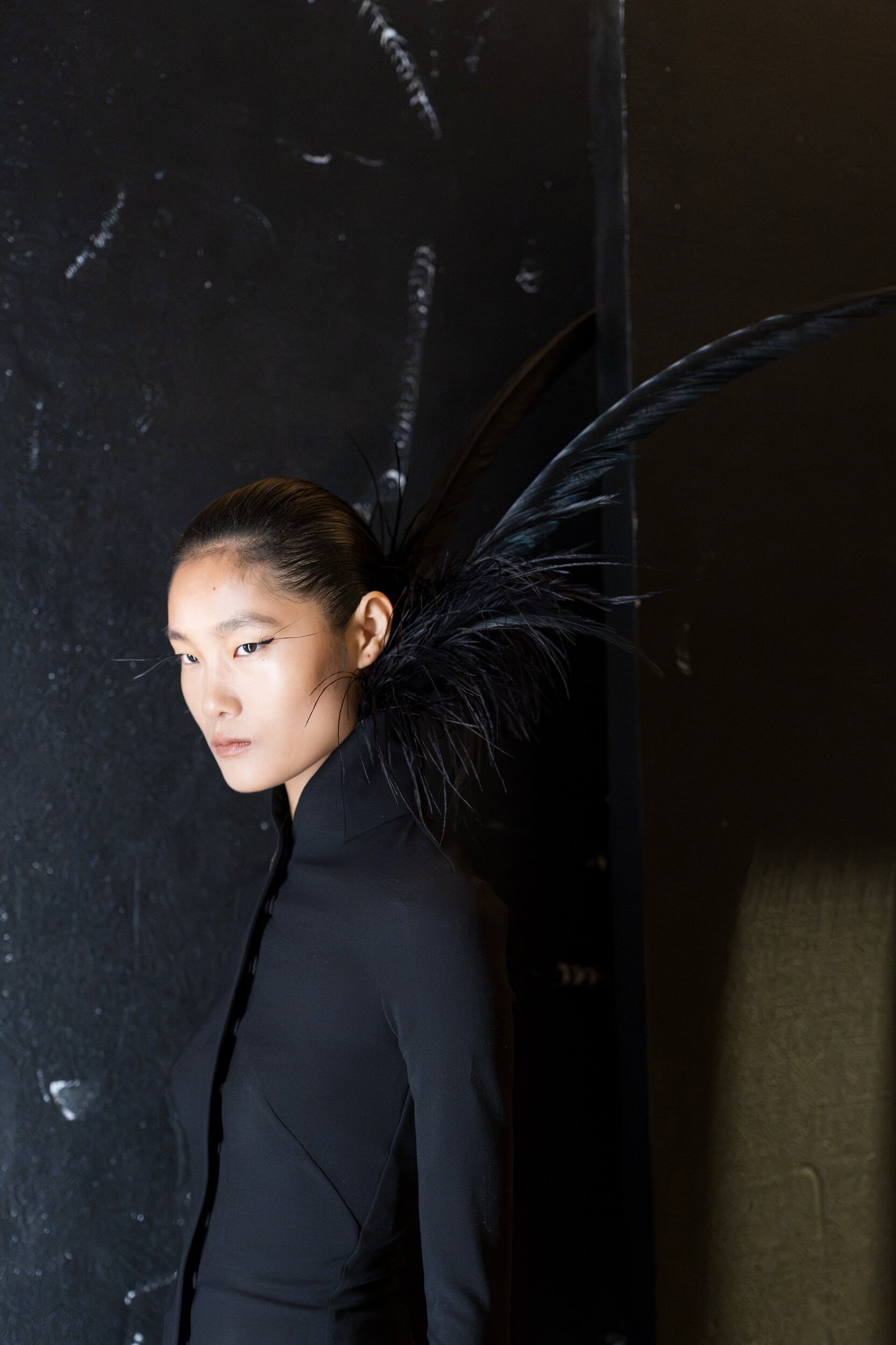 Mugler Spring 2027 Fashion Show Backstage