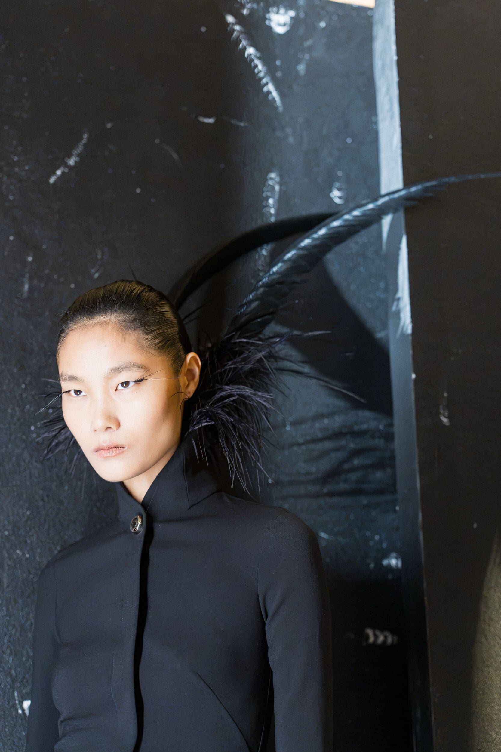 Mugler Spring 2027 Fashion Show Backstage