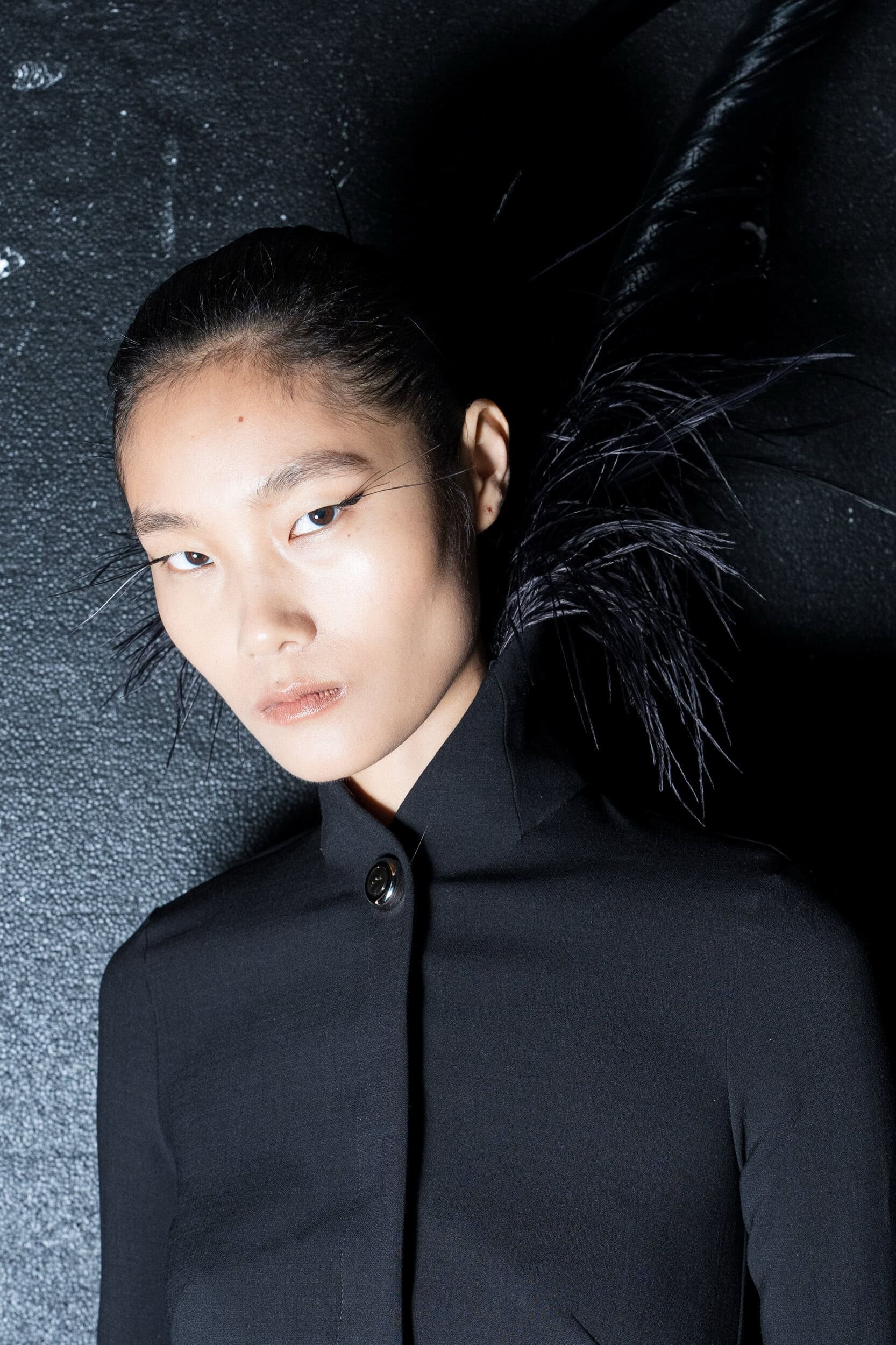 Mugler Spring 2027 Fashion Show Backstage