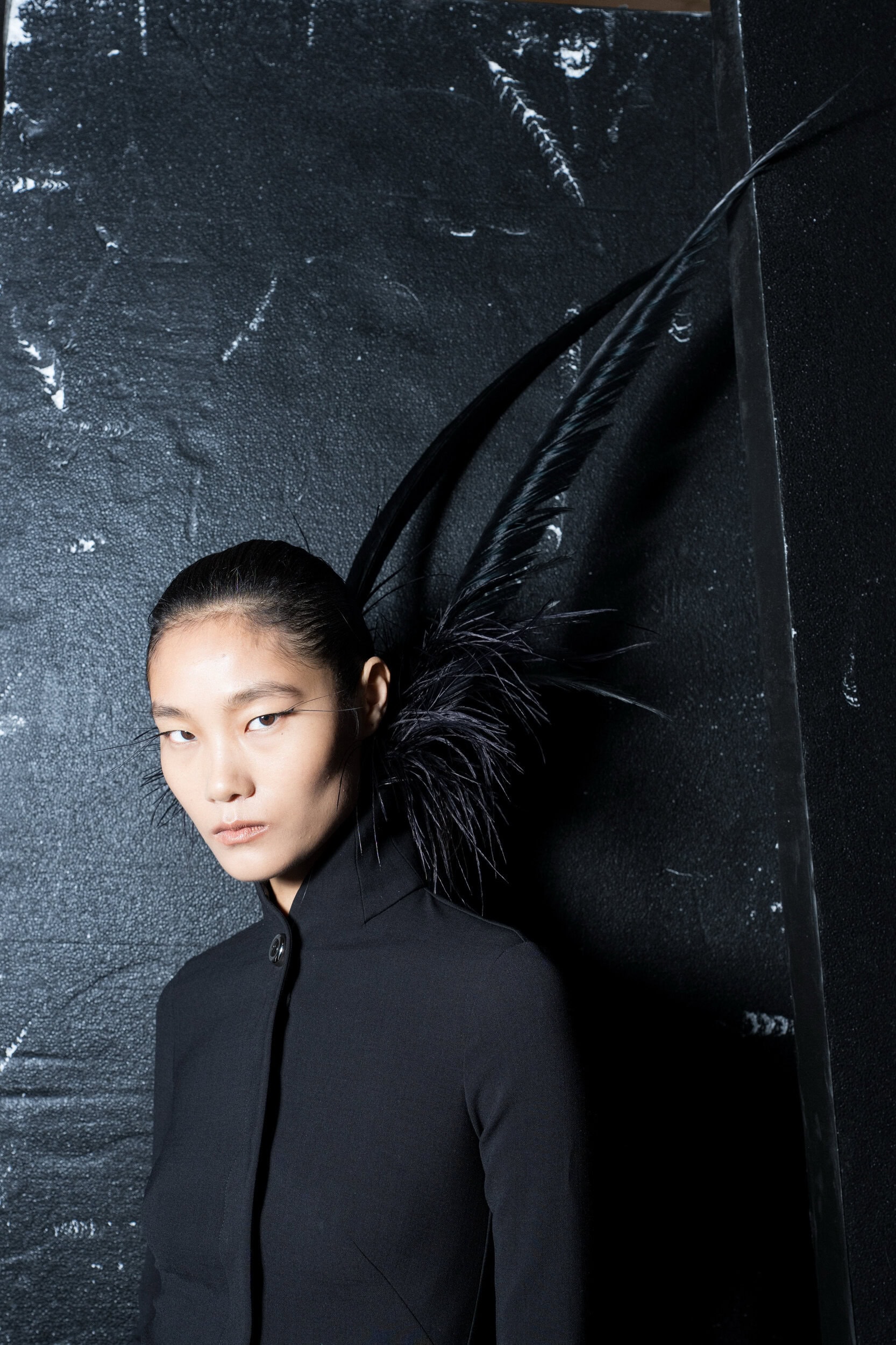 Mugler Spring 2027 Fashion Show Backstage