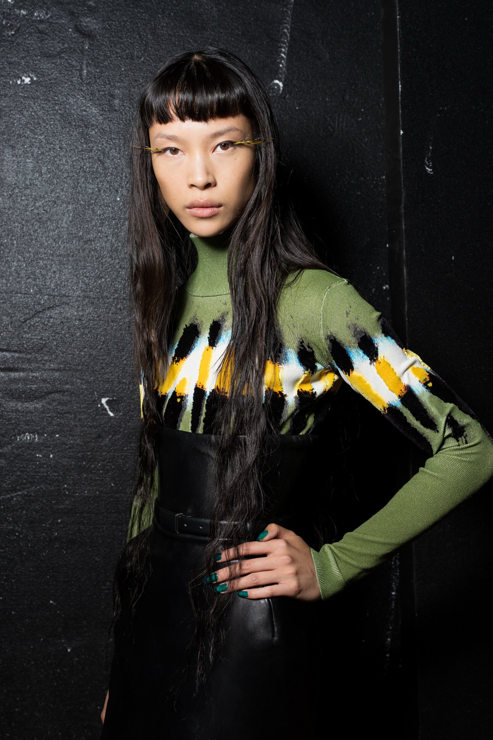 Mugler Spring 2027 Fashion Show Backstage
