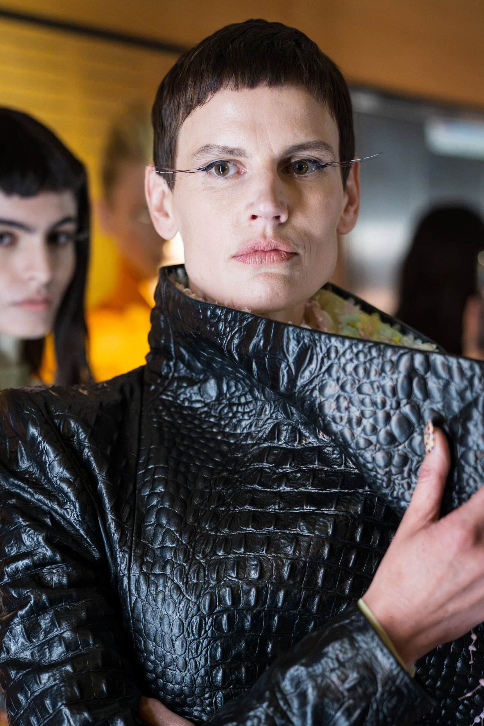 Mugler Spring 2027 Fashion Show Backstage