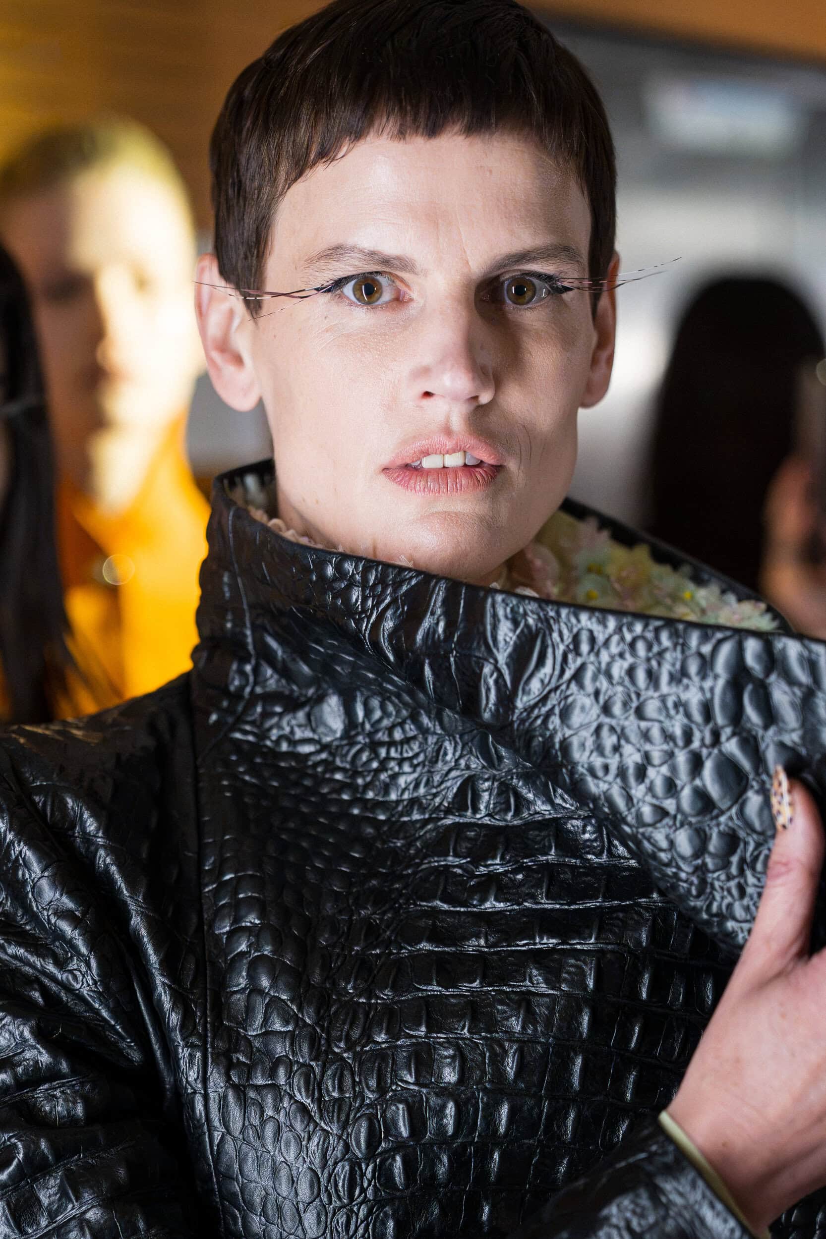 Mugler Spring 2027 Fashion Show Backstage