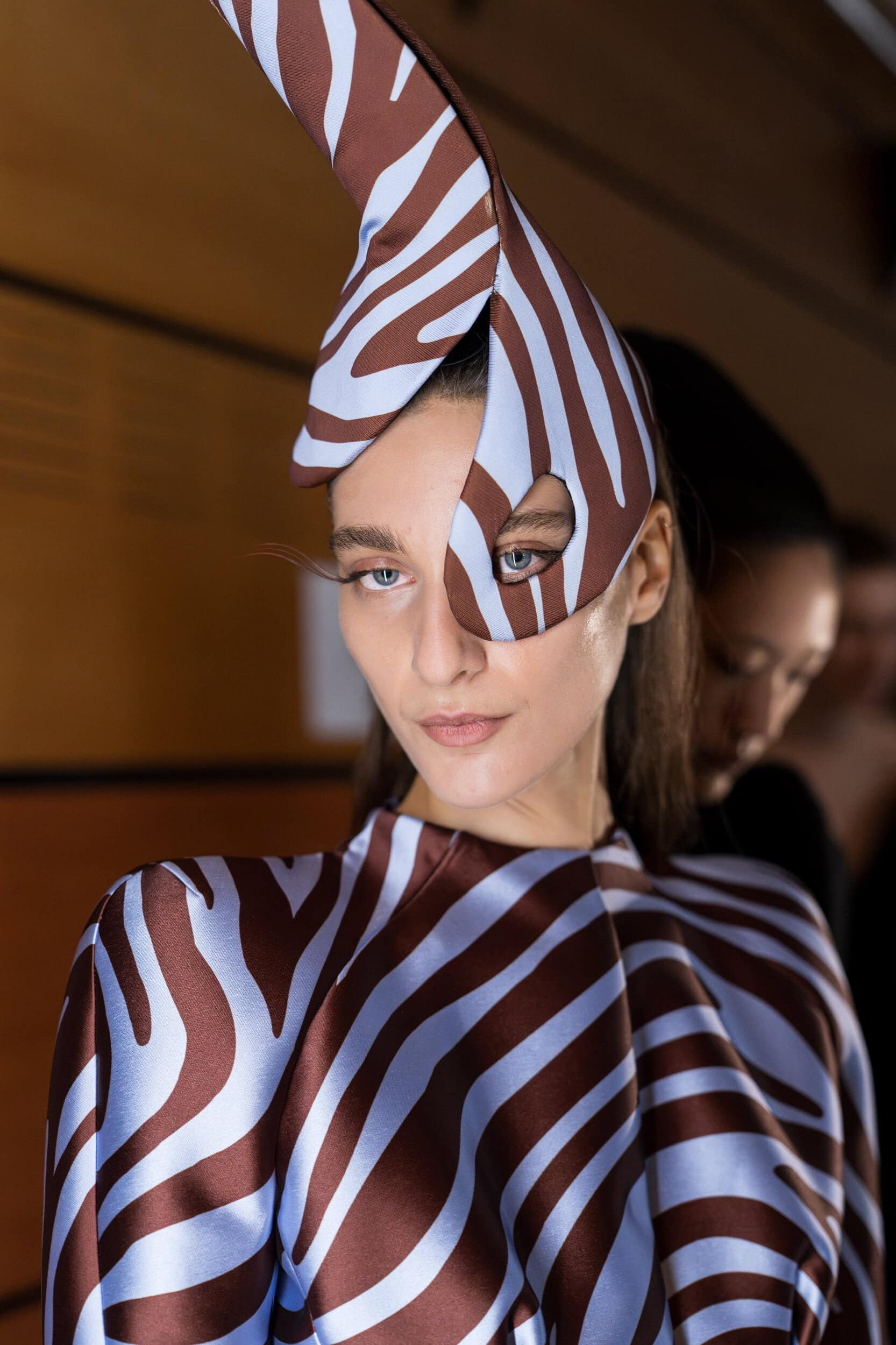 Mugler Spring 2027 Fashion Show Backstage