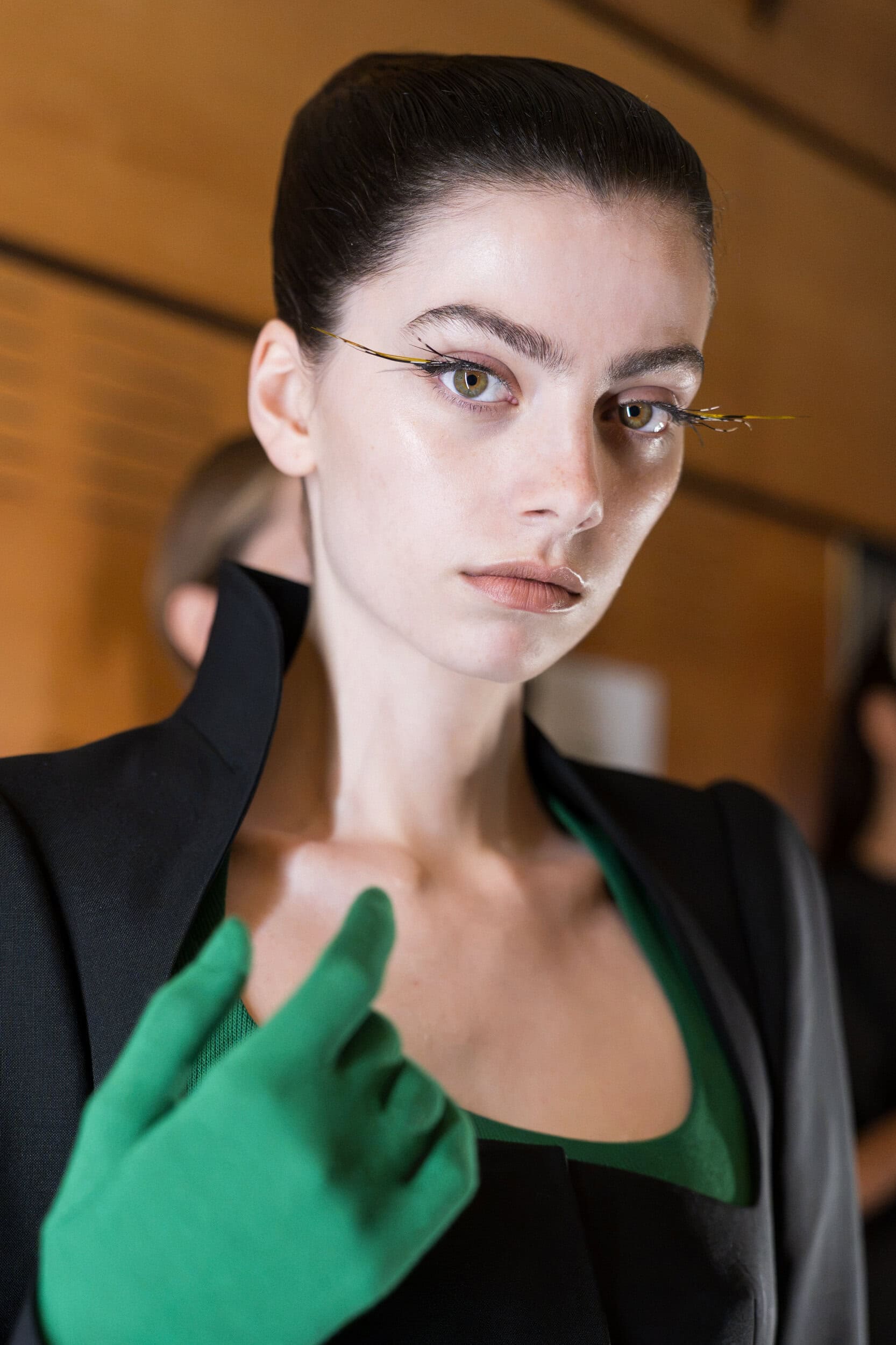 Mugler Spring 2027 Fashion Show Backstage