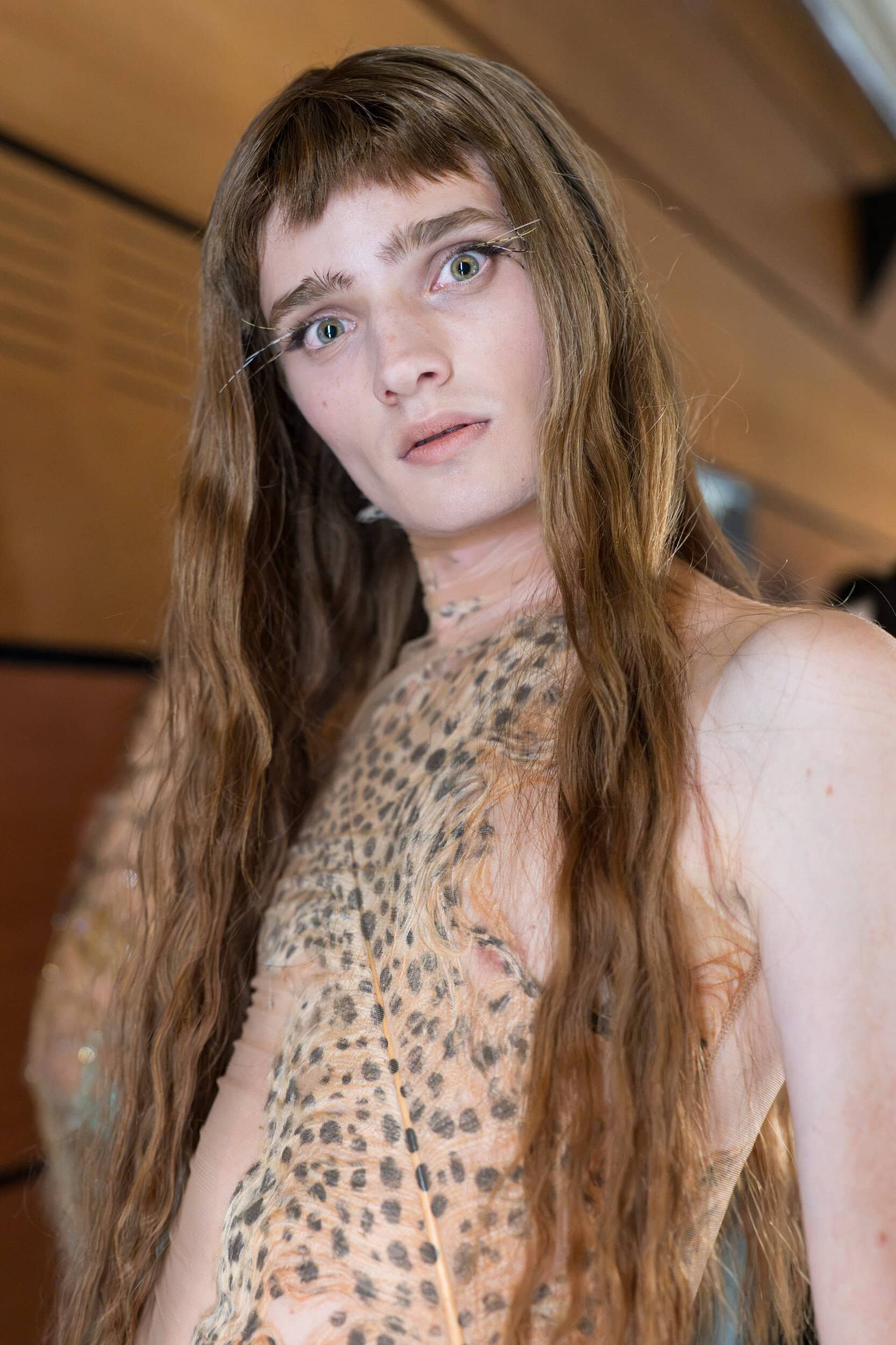 Mugler Spring 2027 Fashion Show Backstage