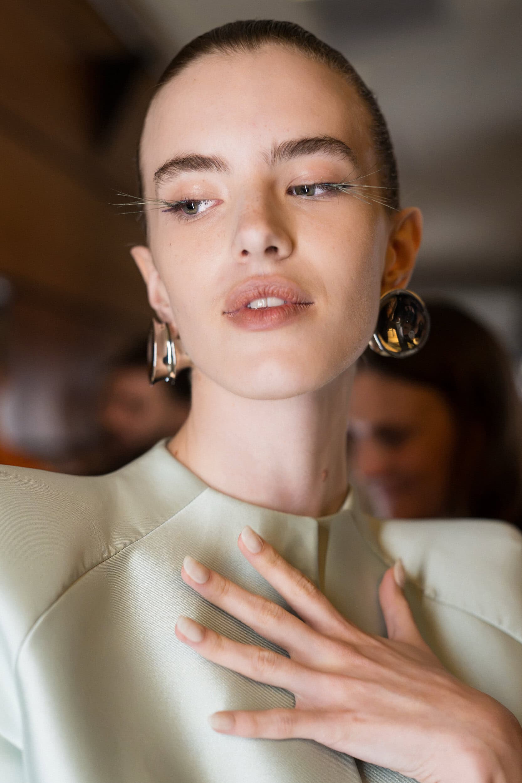 Mugler Spring 2027 Fashion Show Backstage