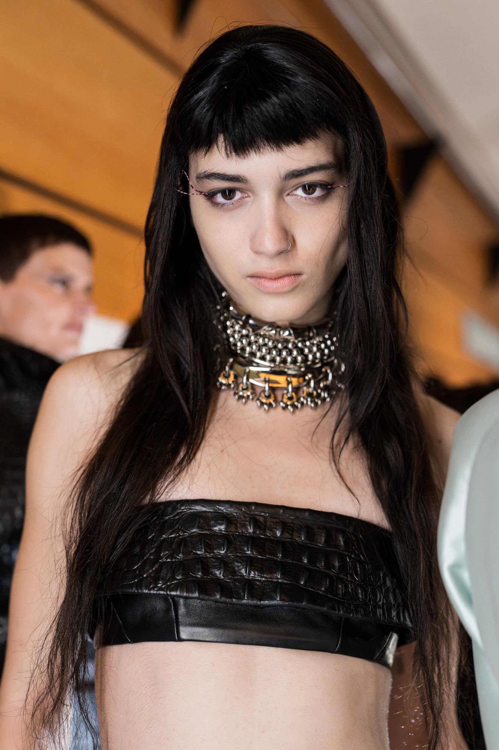 Mugler Spring 2027 Fashion Show Backstage