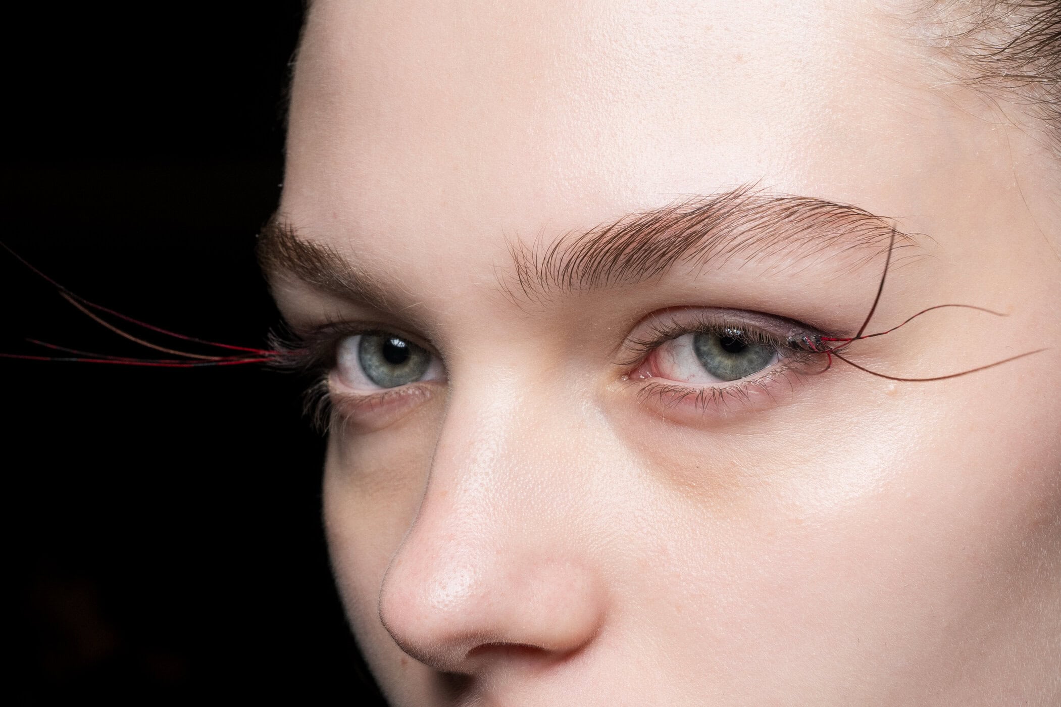 Mugler Spring 2027 Fashion Show Backstage