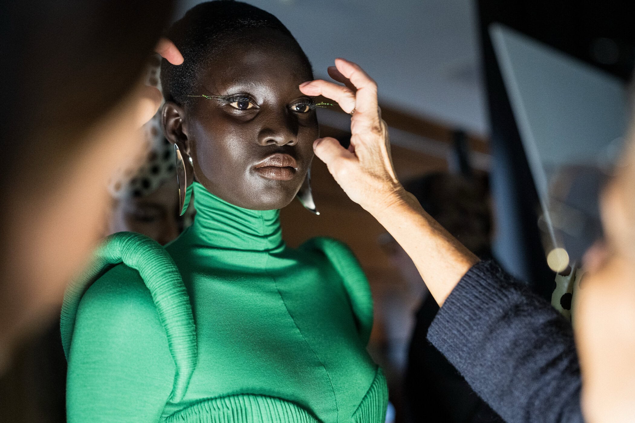 Mugler Spring 2027 Fashion Show Backstage