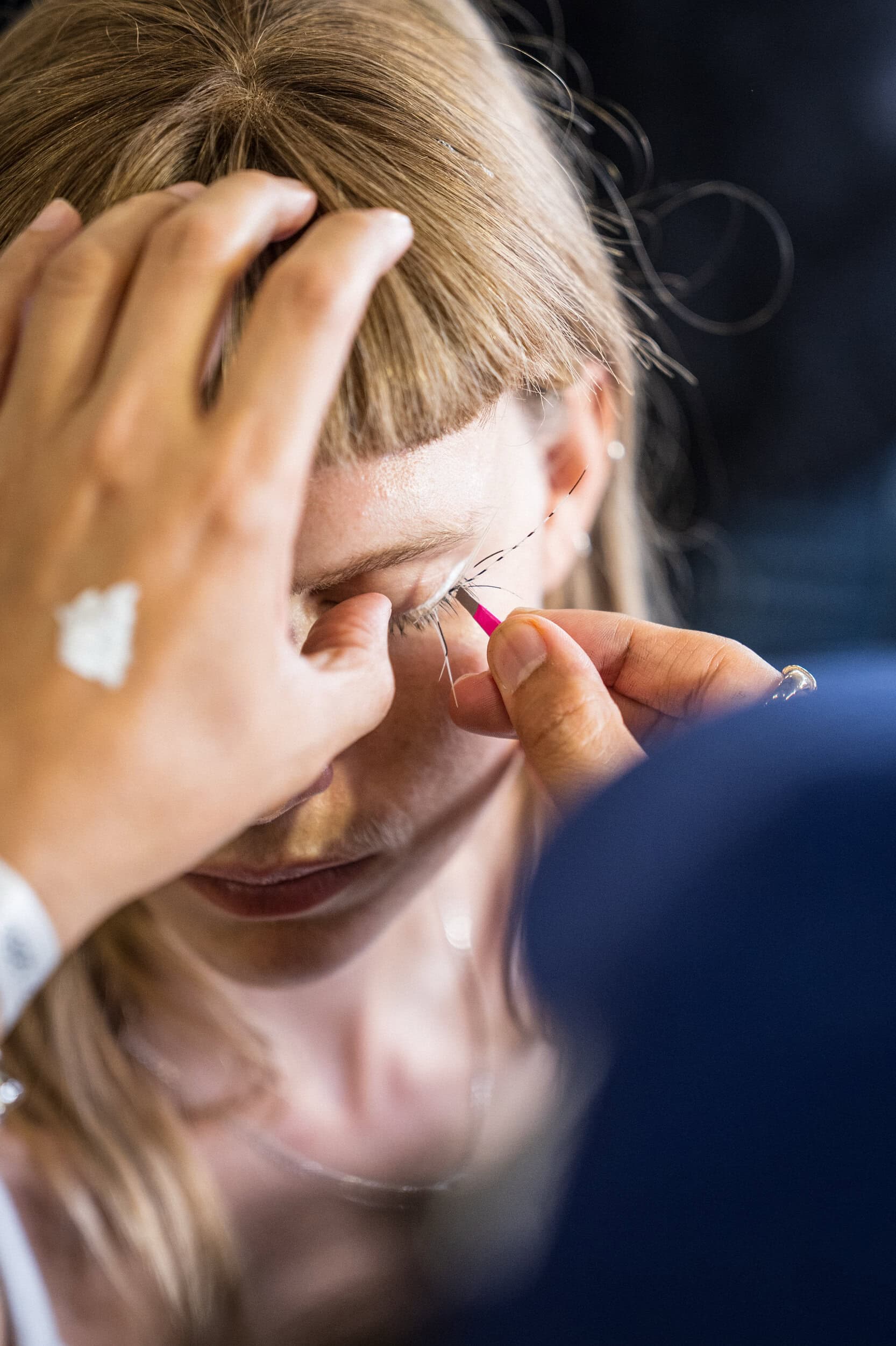 Mugler Spring 2027 Fashion Show Backstage