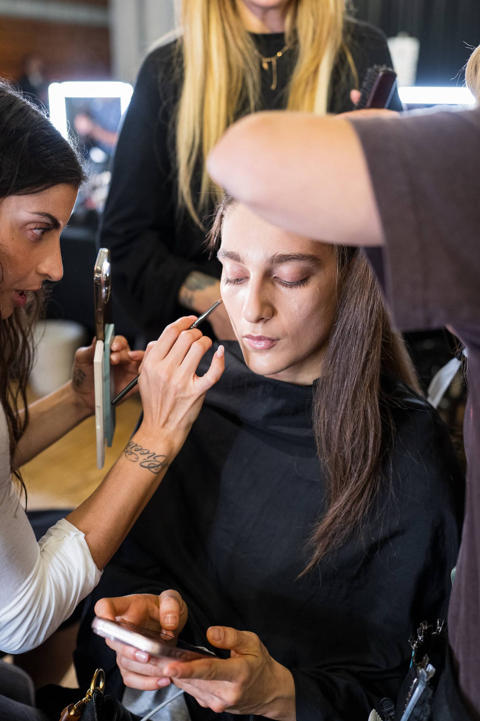 Mugler Spring 2027 Fashion Show Backstage