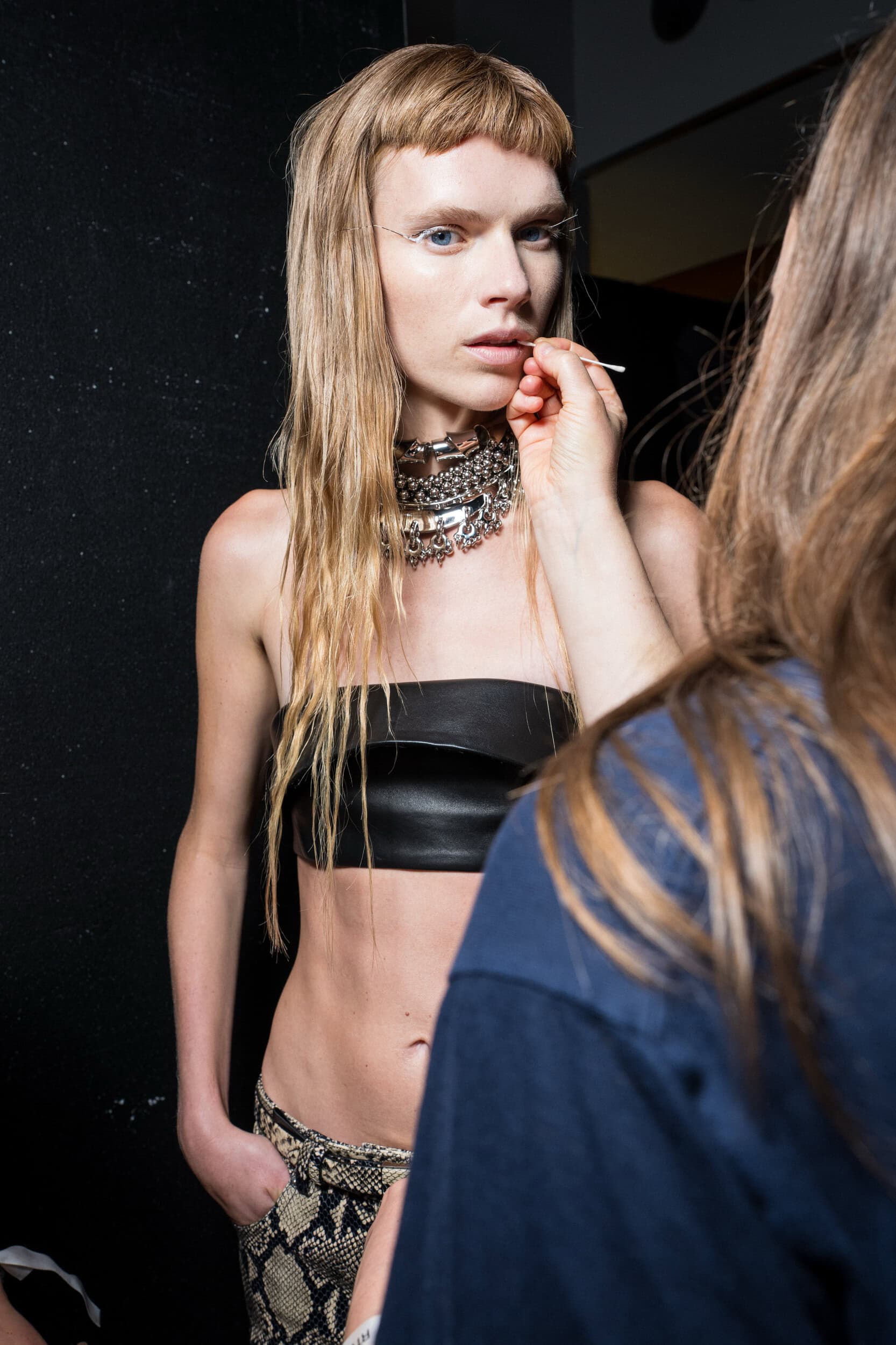 Mugler Spring 2027 Fashion Show Backstage