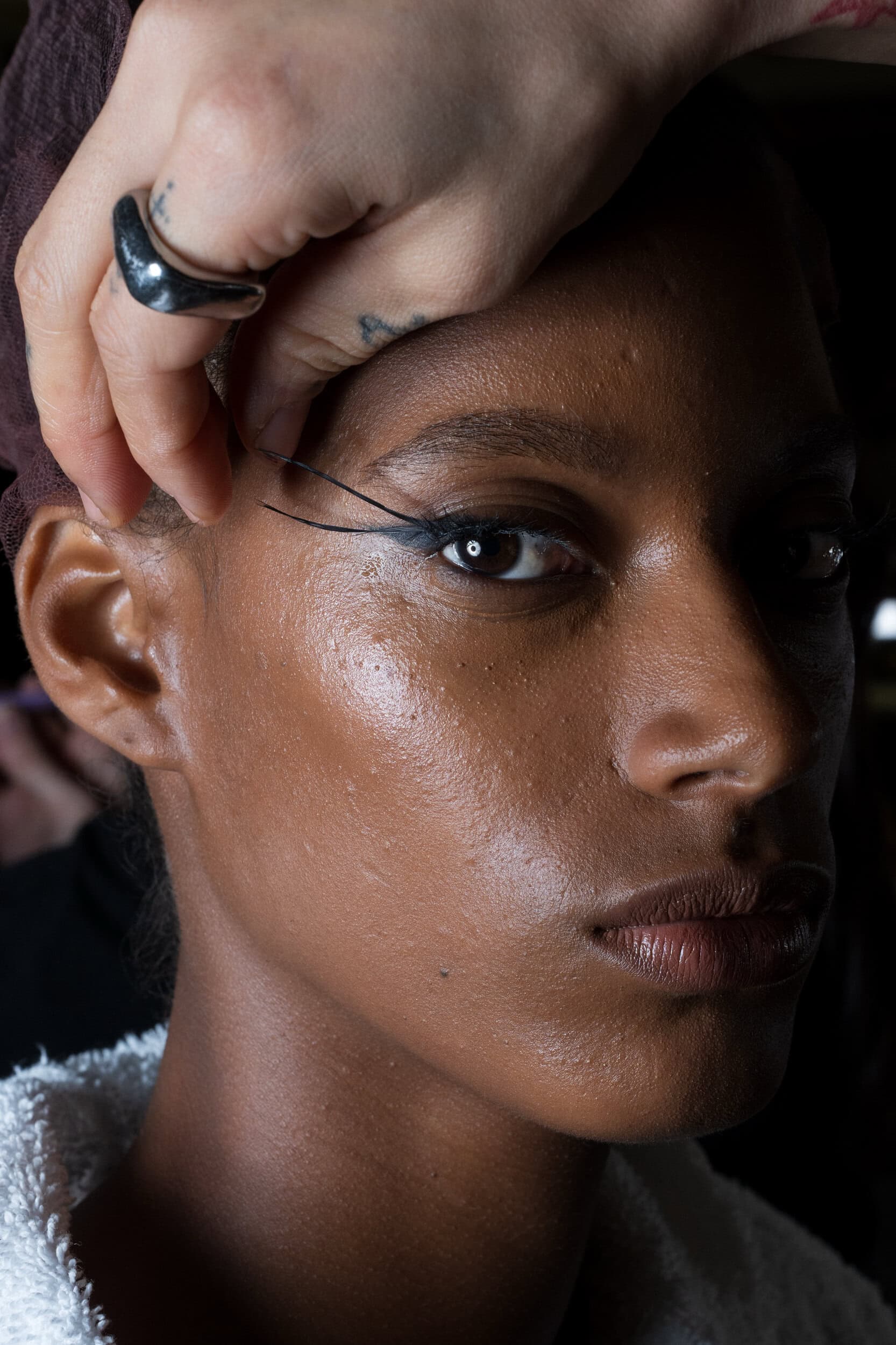 Mugler Spring 2027 Fashion Show Backstage
