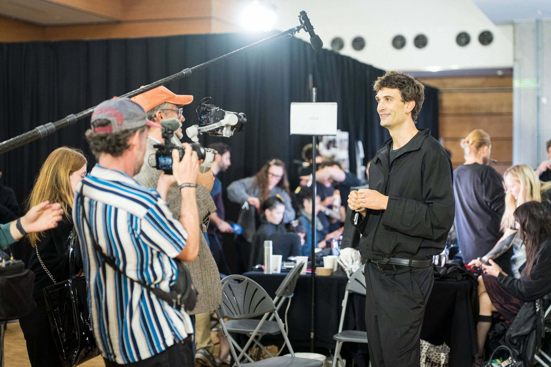 Mugler Spring 2027 Fashion Show Backstage