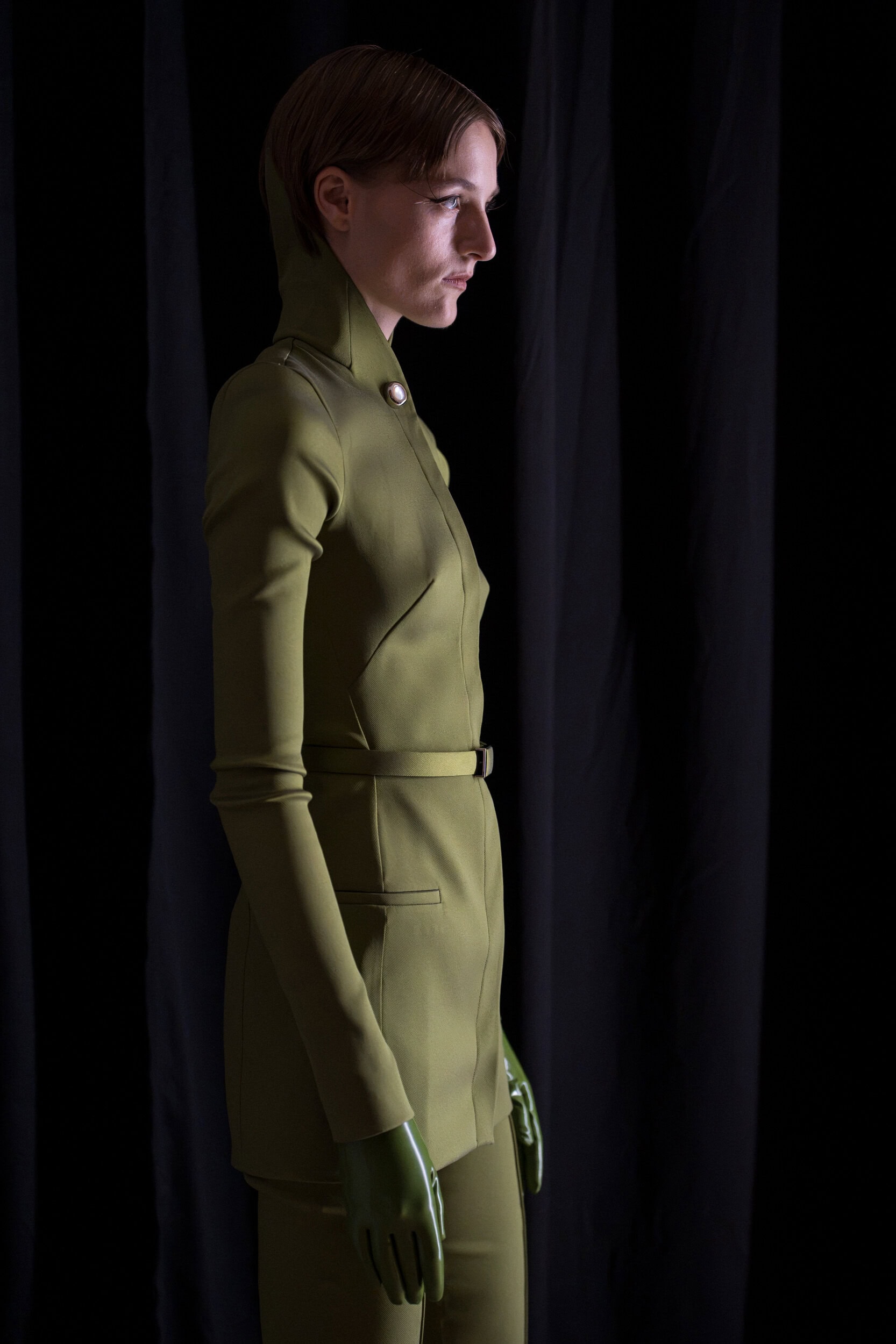 Mugler Spring 2027 Fashion Show Backstage