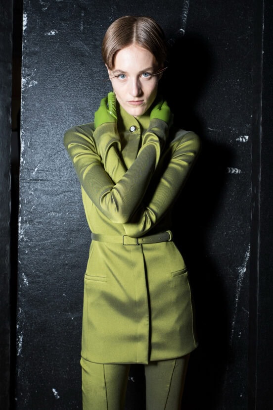 Mugler Spring 2027 Fashion Show Backstage