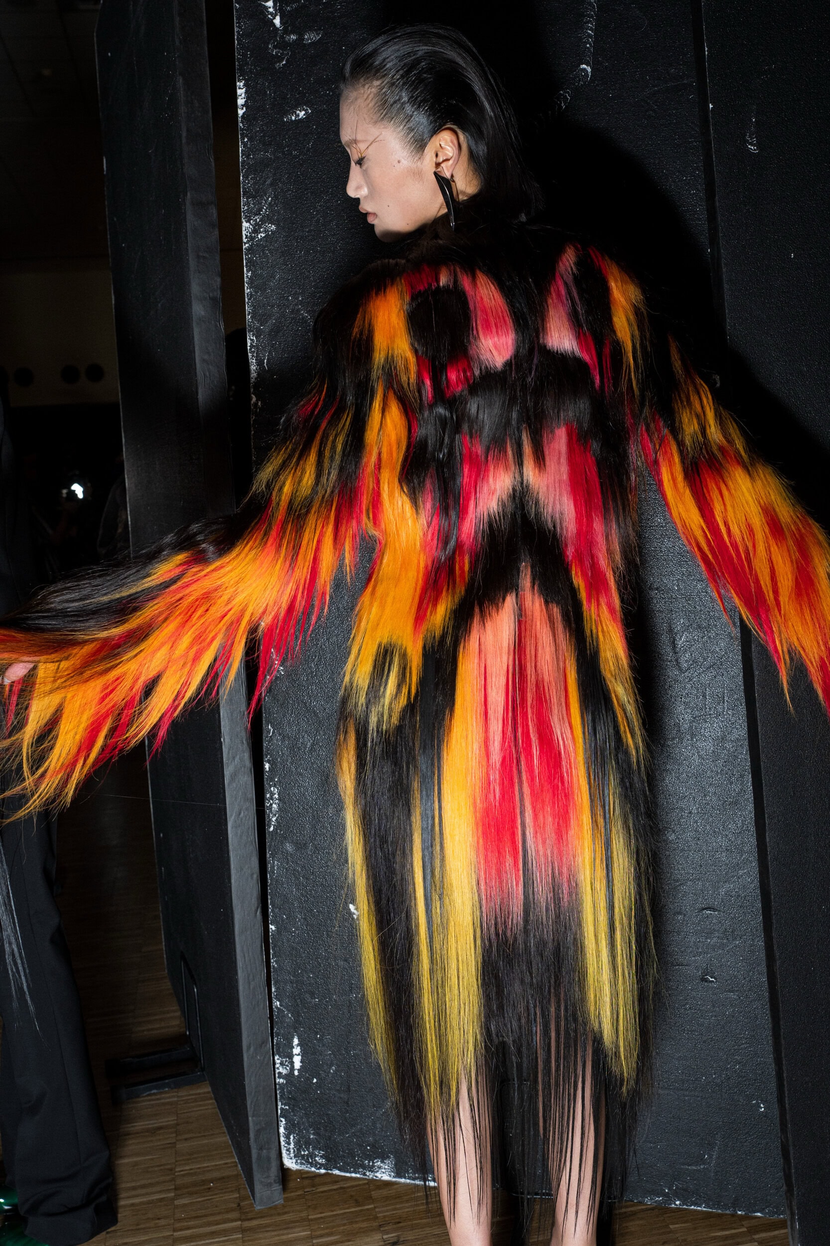 Mugler Spring 2027 Fashion Show Backstage