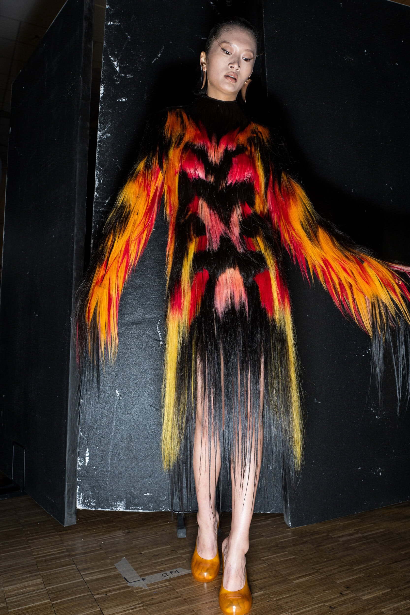 Mugler Spring 2027 Fashion Show Backstage
