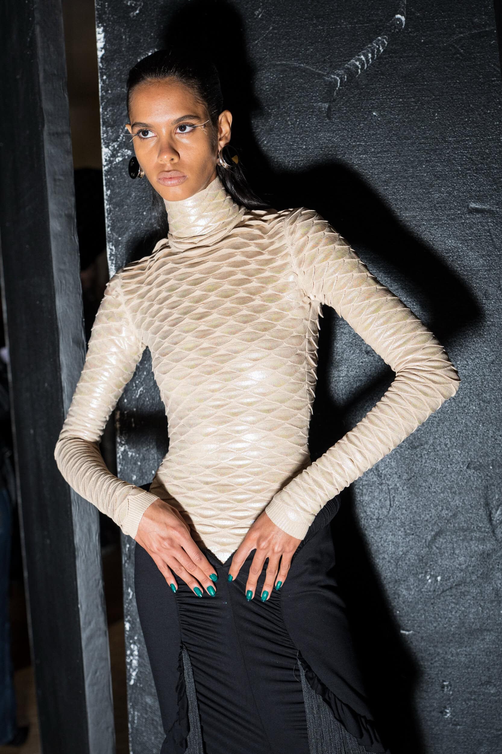 Mugler Spring 2027 Fashion Show Backstage