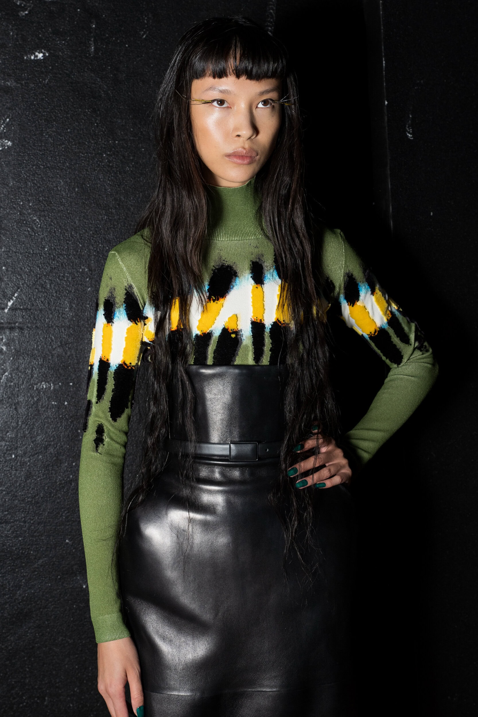 Mugler Spring 2027 Fashion Show Backstage