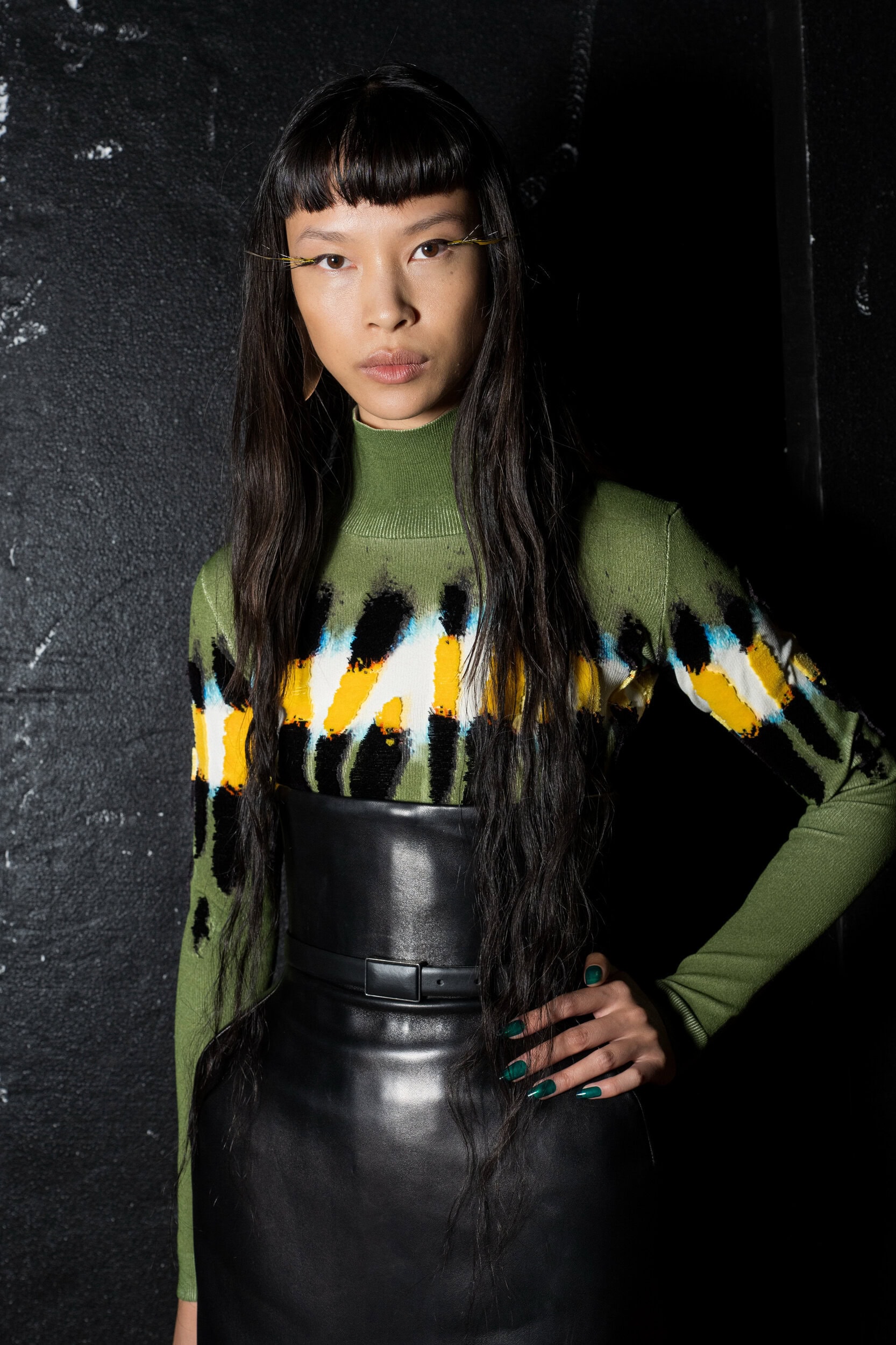 Mugler Spring 2027 Fashion Show Backstage