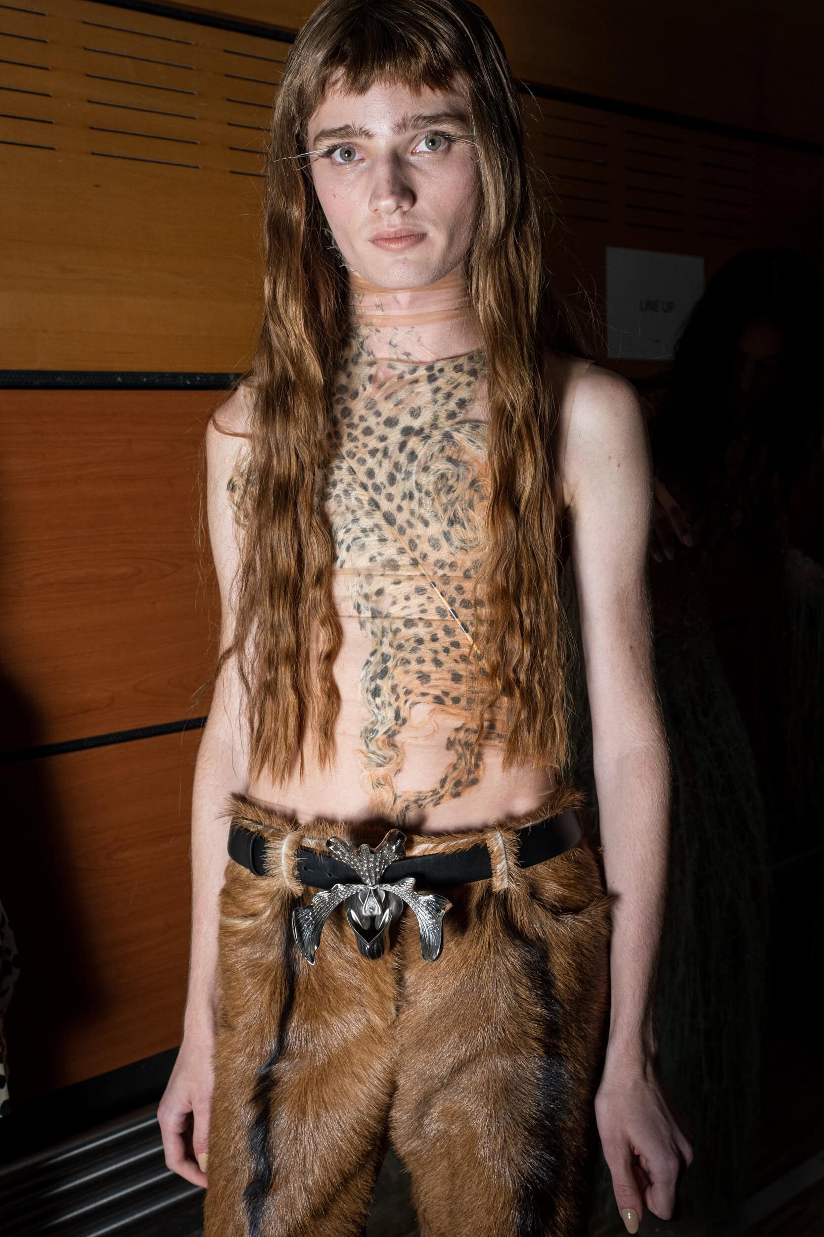 Mugler Spring 2027 Fashion Show Backstage