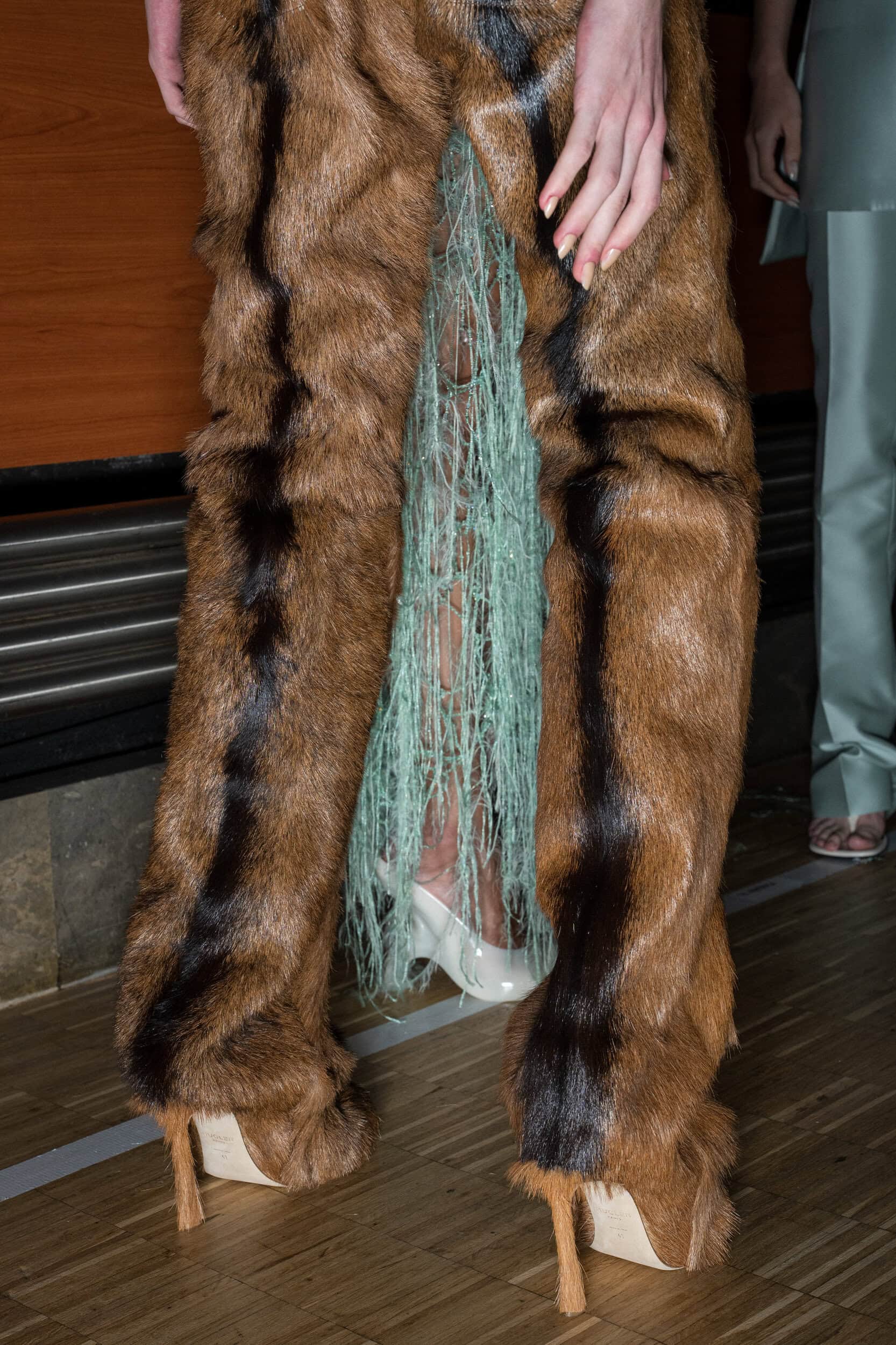 Mugler Spring 2027 Fashion Show Backstage