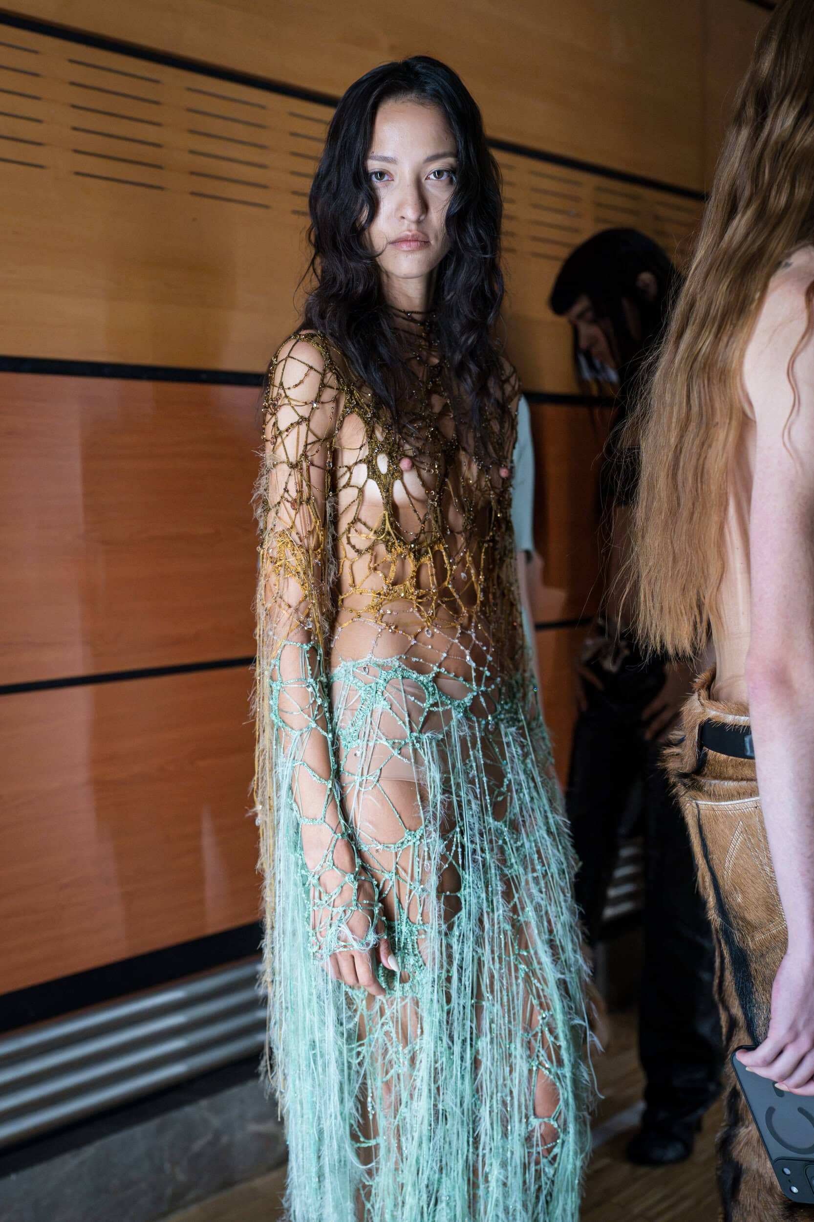 Mugler Spring 2027 Fashion Show Backstage
