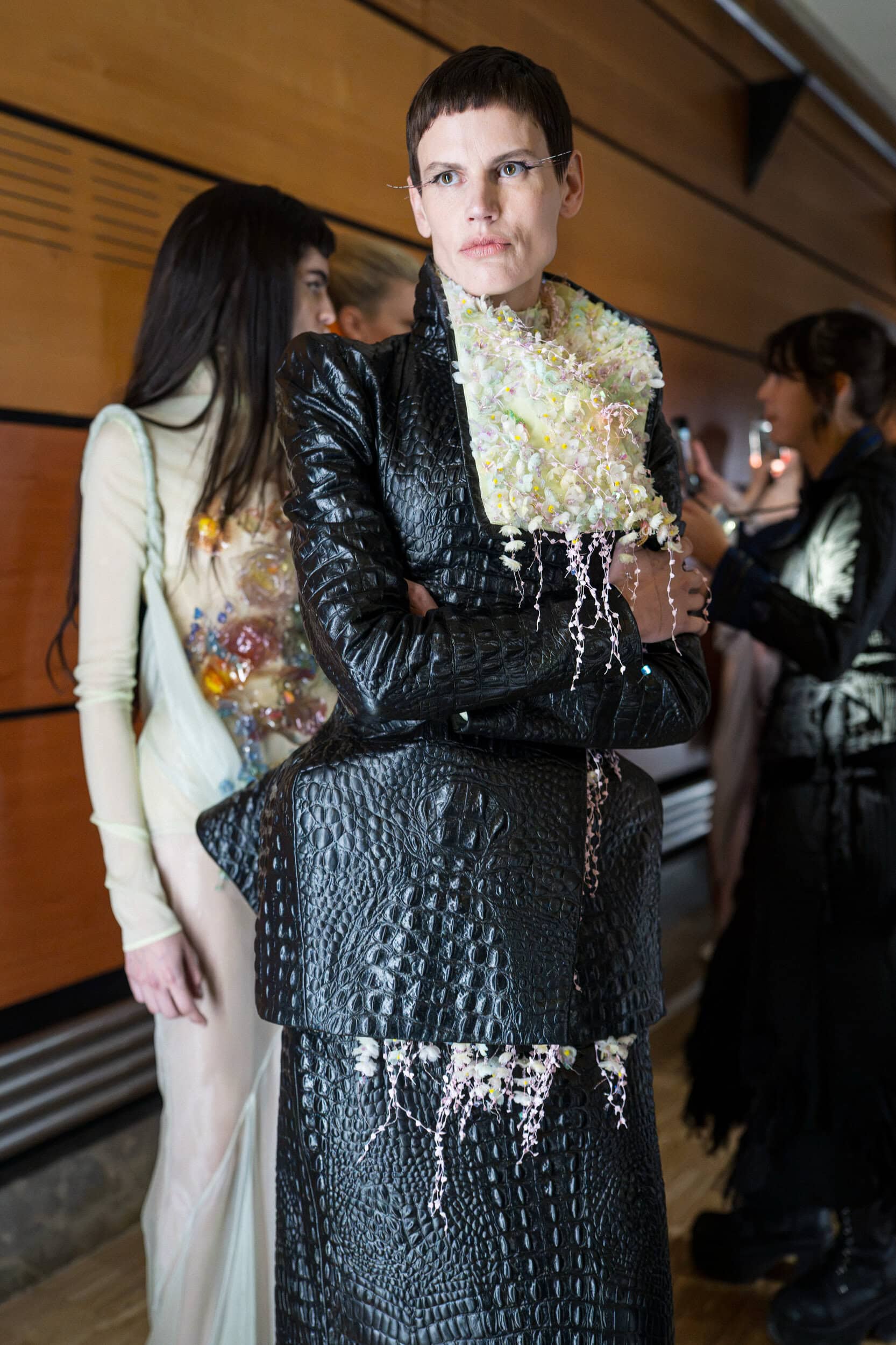 Mugler Spring 2027 Fashion Show Backstage