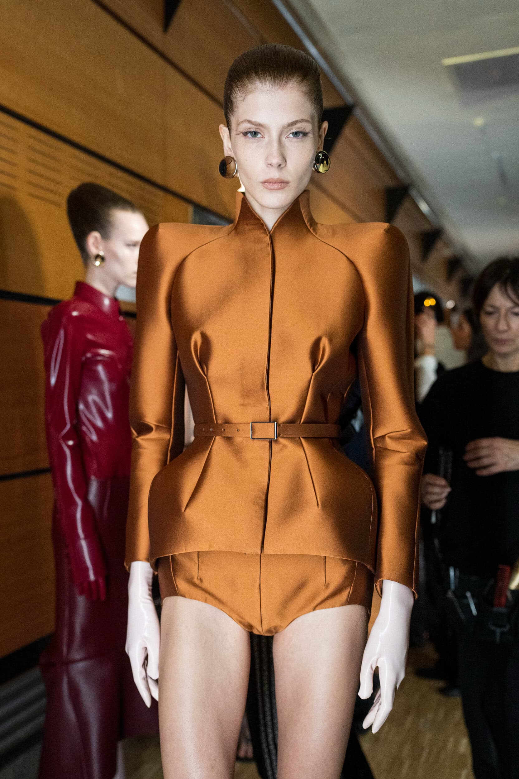 Mugler Spring 2027 Fashion Show Backstage