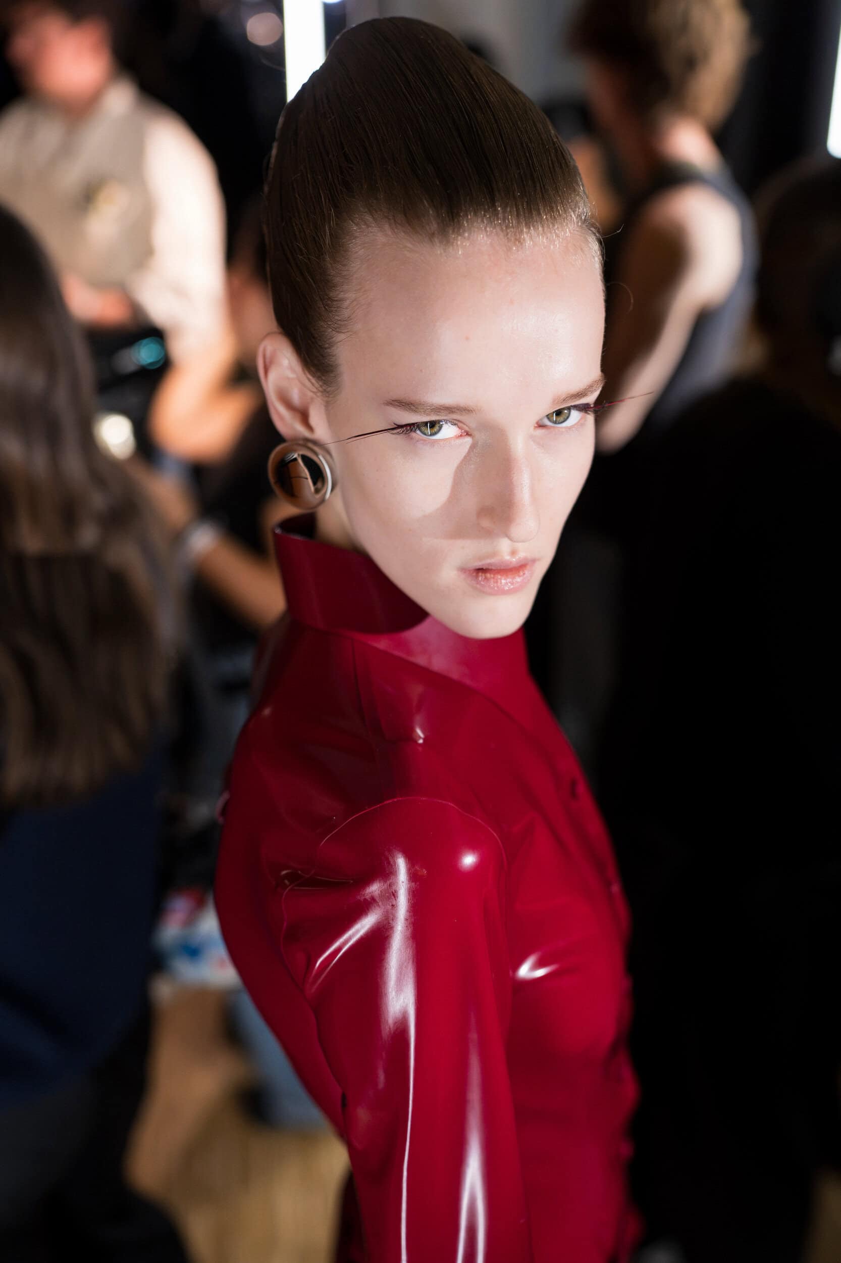 Mugler Spring 2027 Fashion Show Backstage