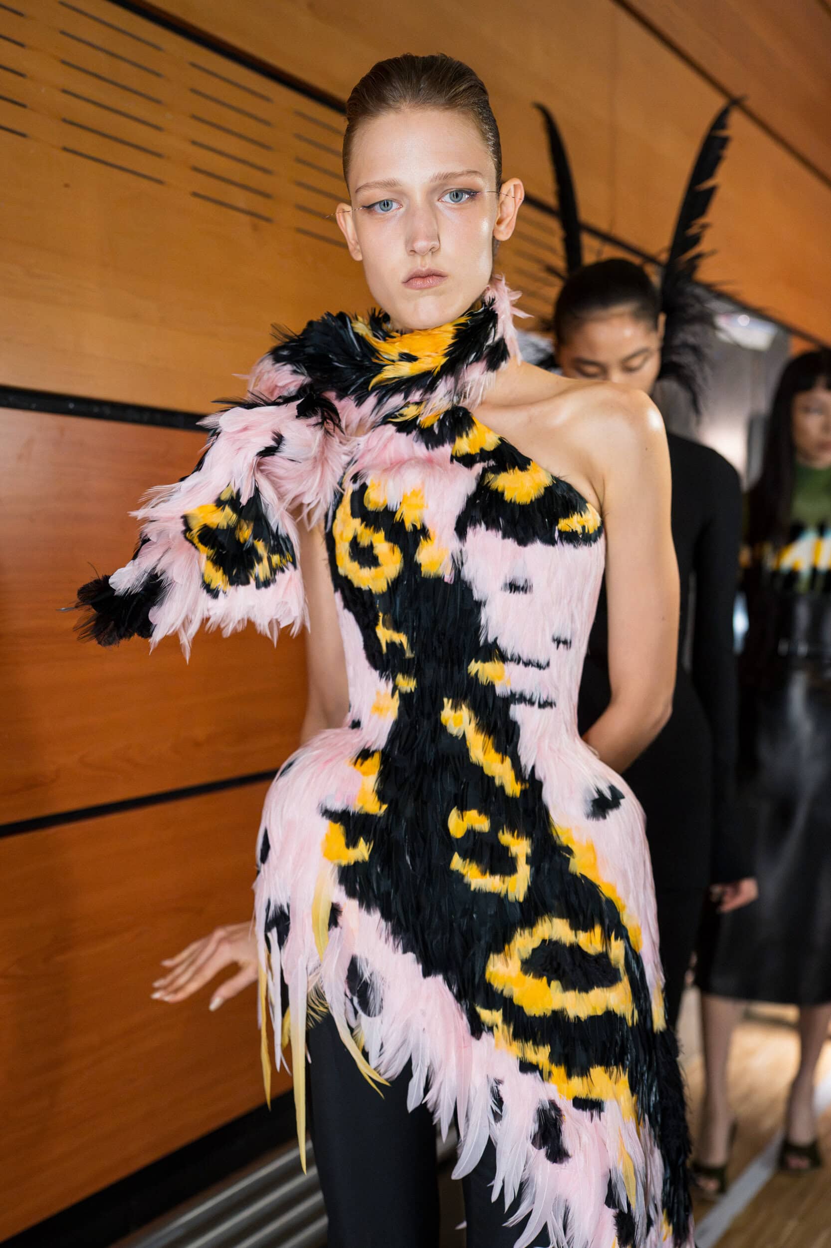 Mugler Spring 2027 Fashion Show Backstage