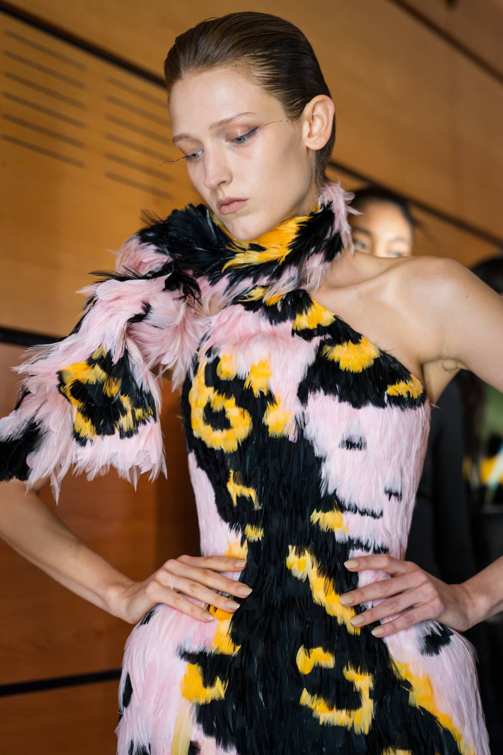 Mugler Spring 2027 Fashion Show Backstage