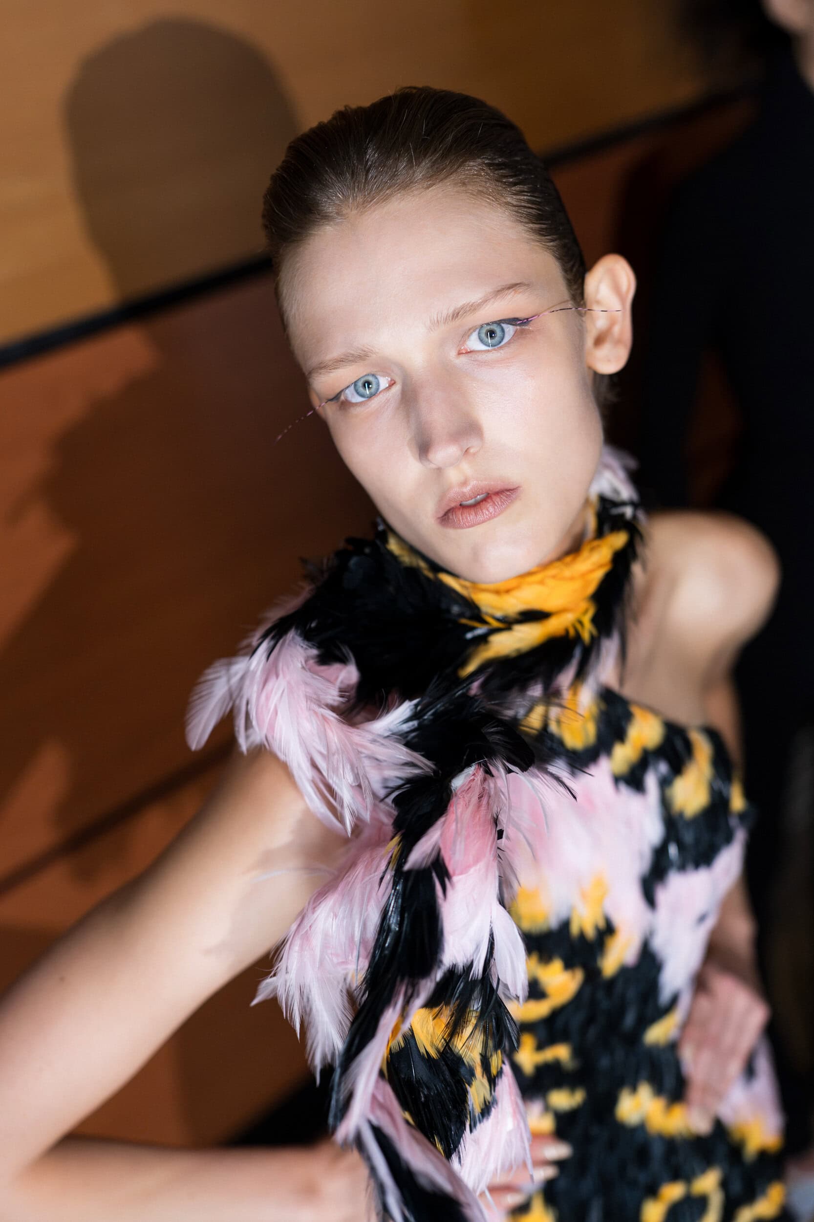 Mugler Spring 2027 Fashion Show Backstage