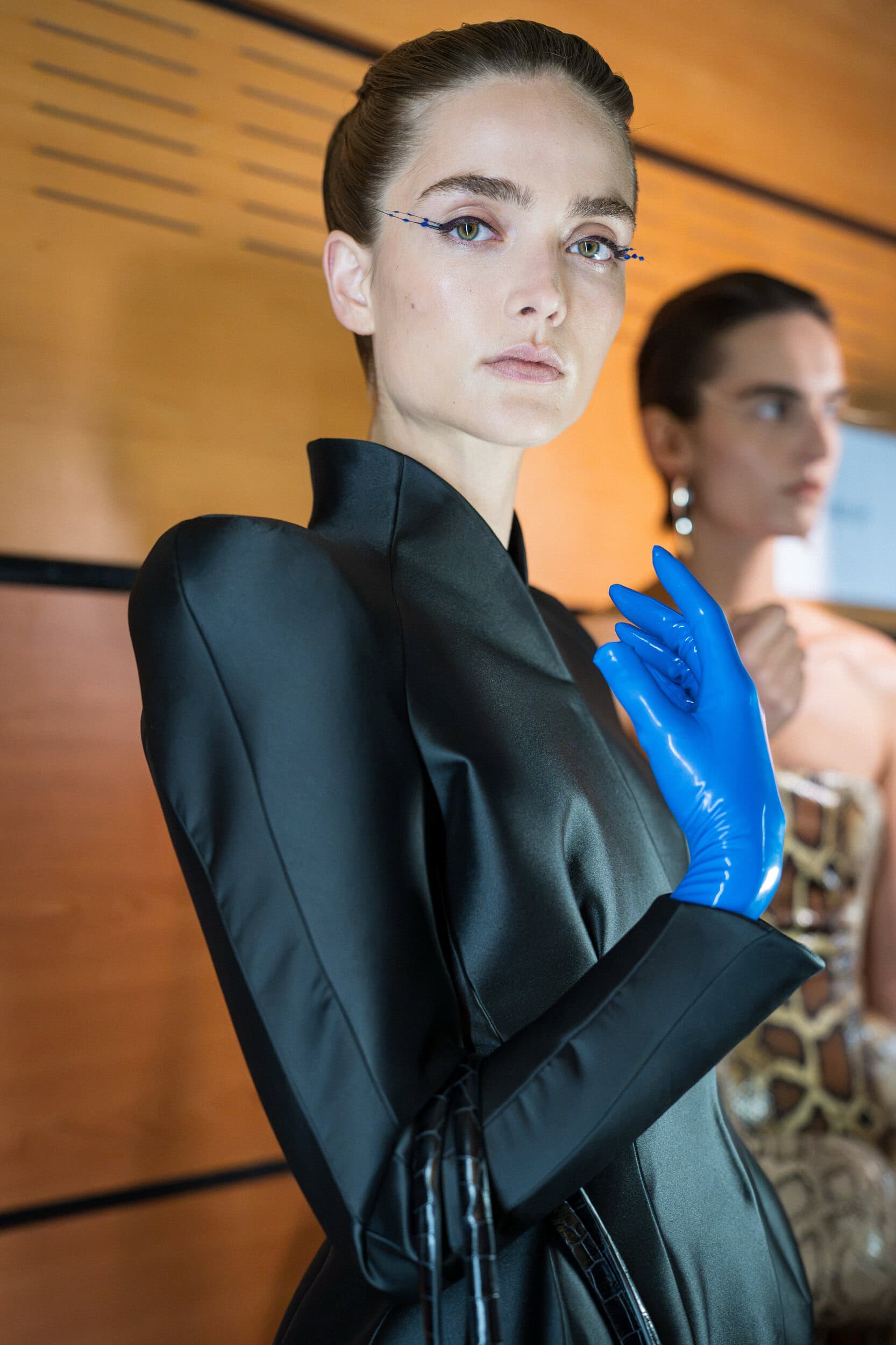 Mugler Spring 2027 Fashion Show Backstage
