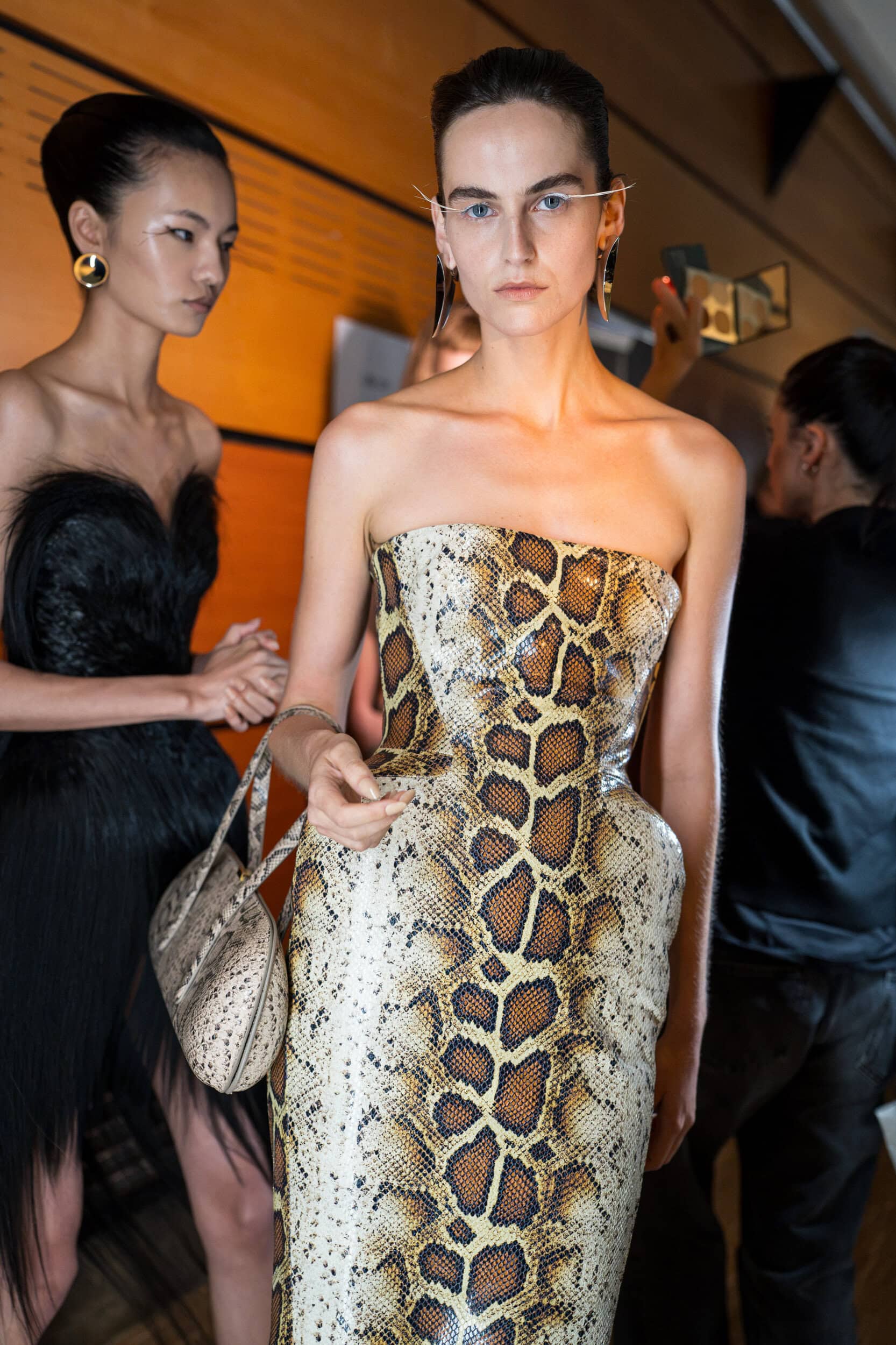 Mugler Spring 2027 Fashion Show Backstage