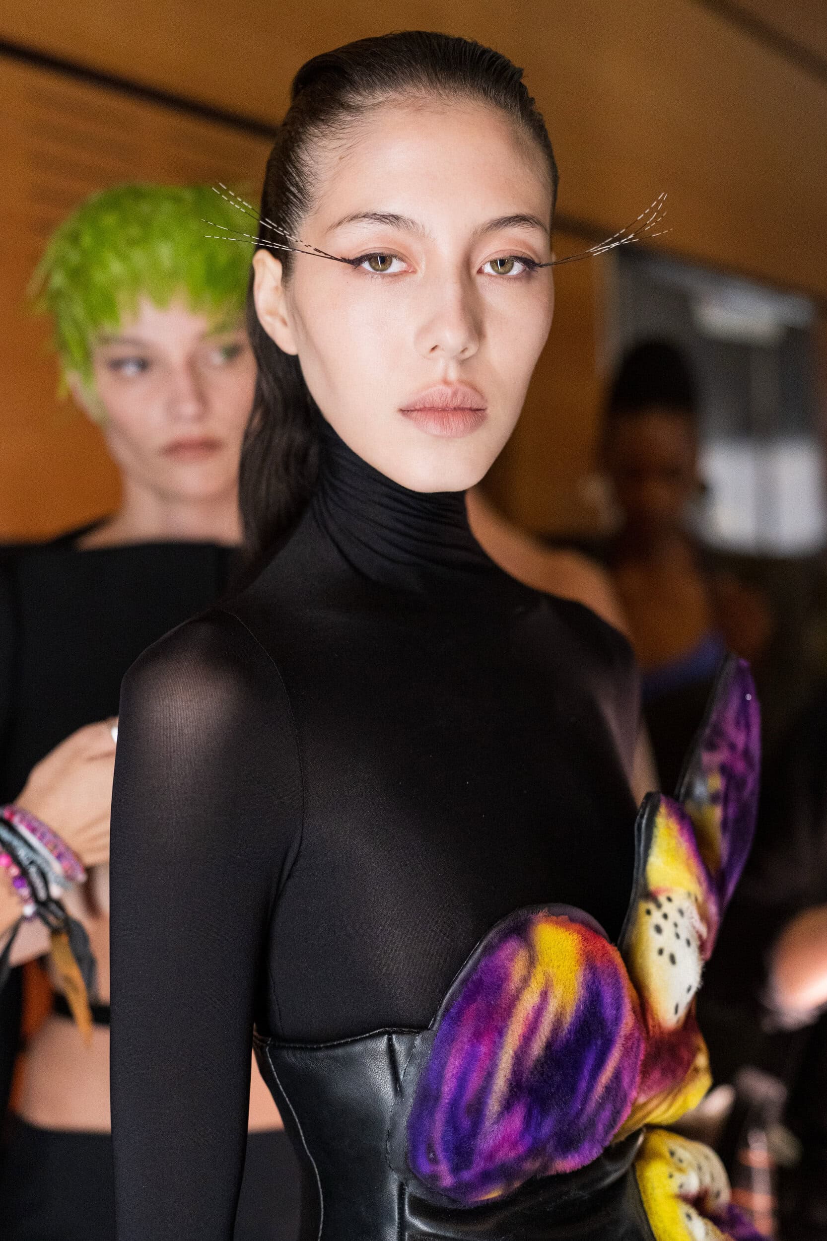 Mugler Spring 2027 Fashion Show Backstage