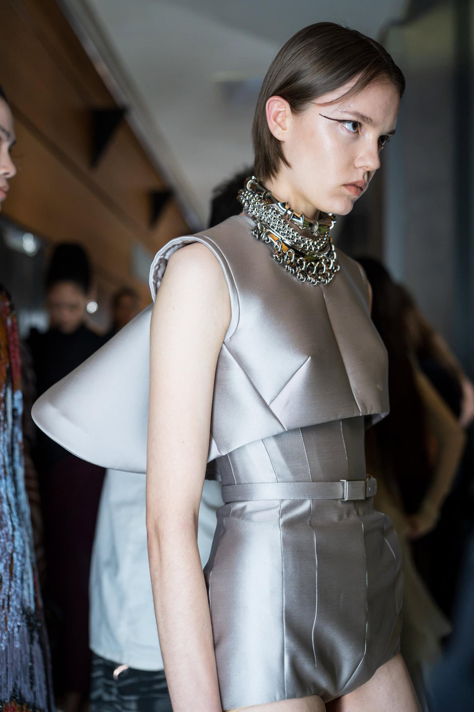 Mugler Spring 2027 Fashion Show Backstage