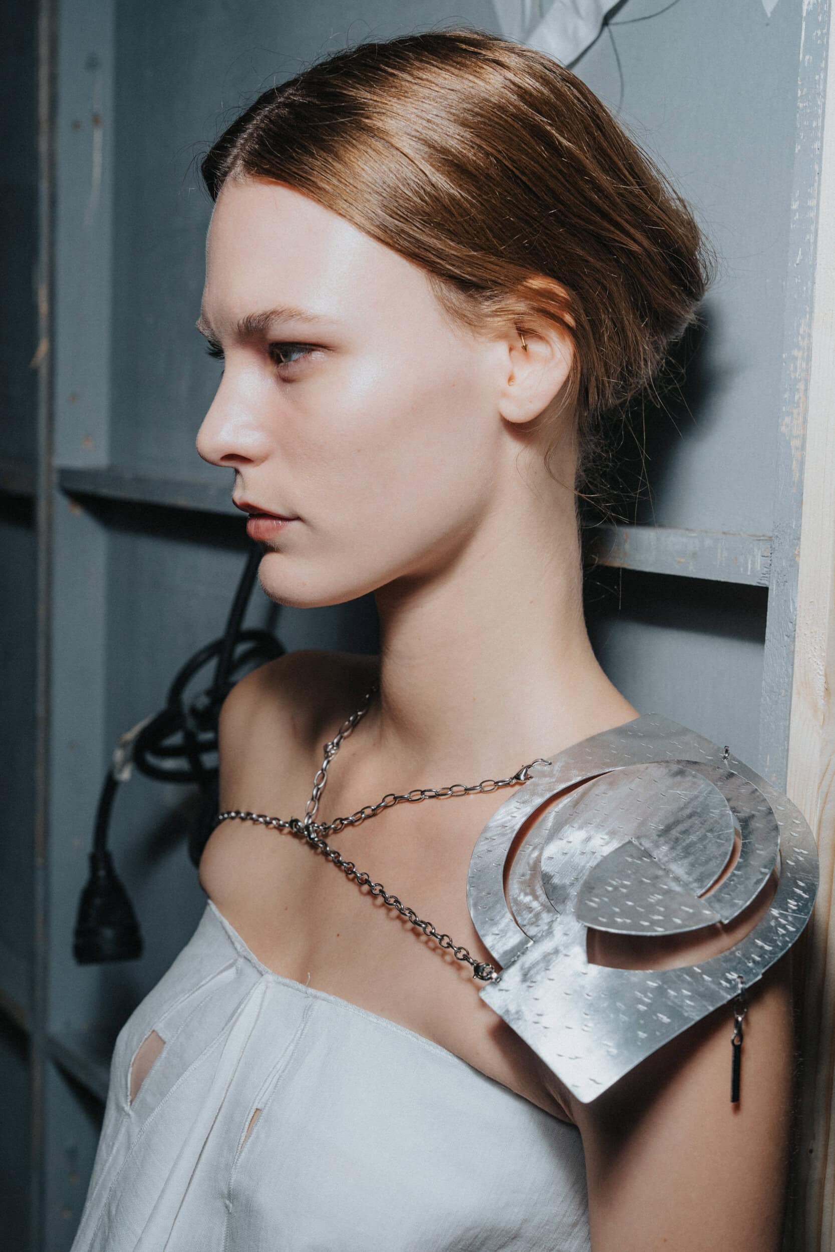 Niccolo Pasqualetti Spring 2027 Fashion Show Backstage