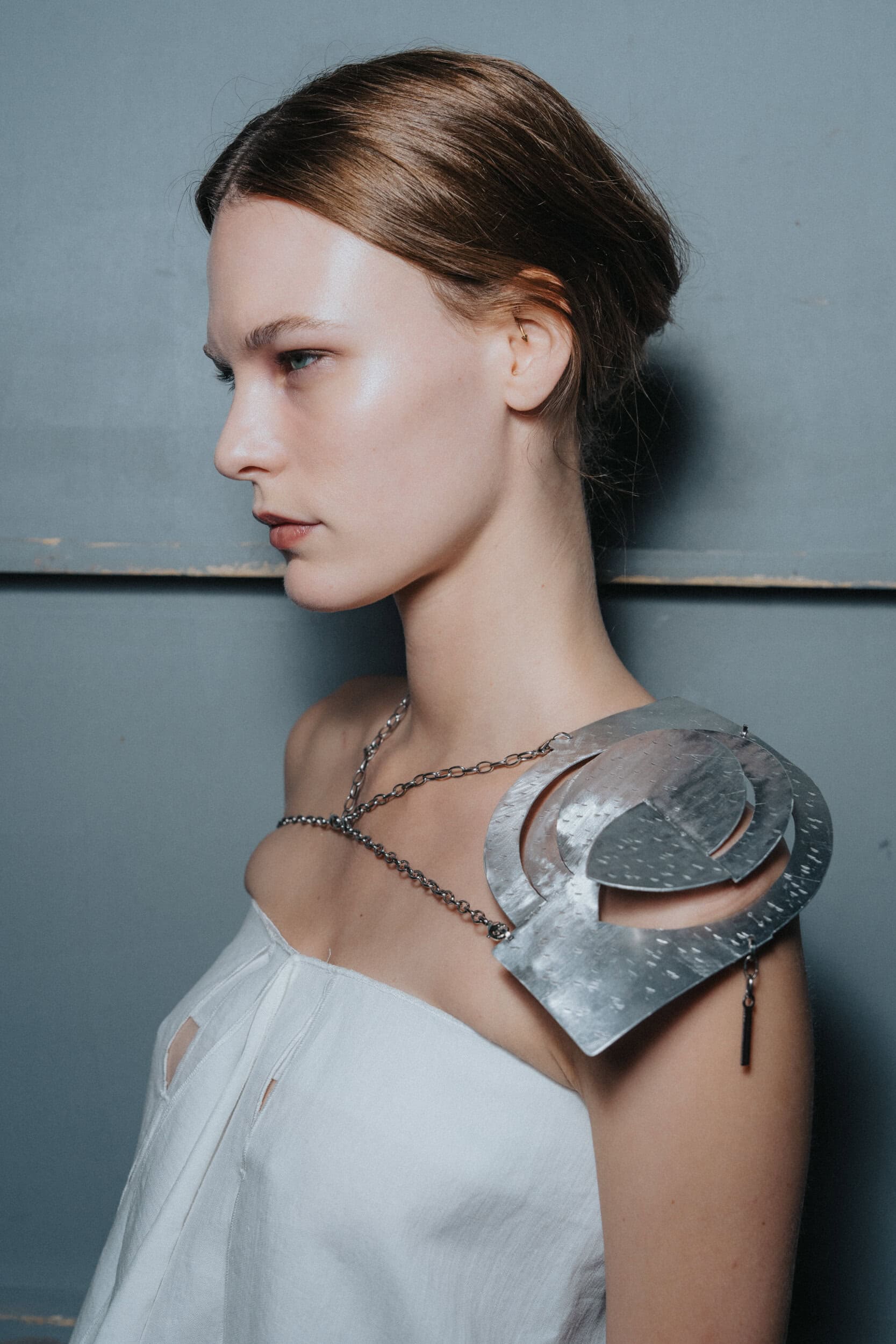 Niccolo Pasqualetti Spring 2027 Fashion Show Backstage