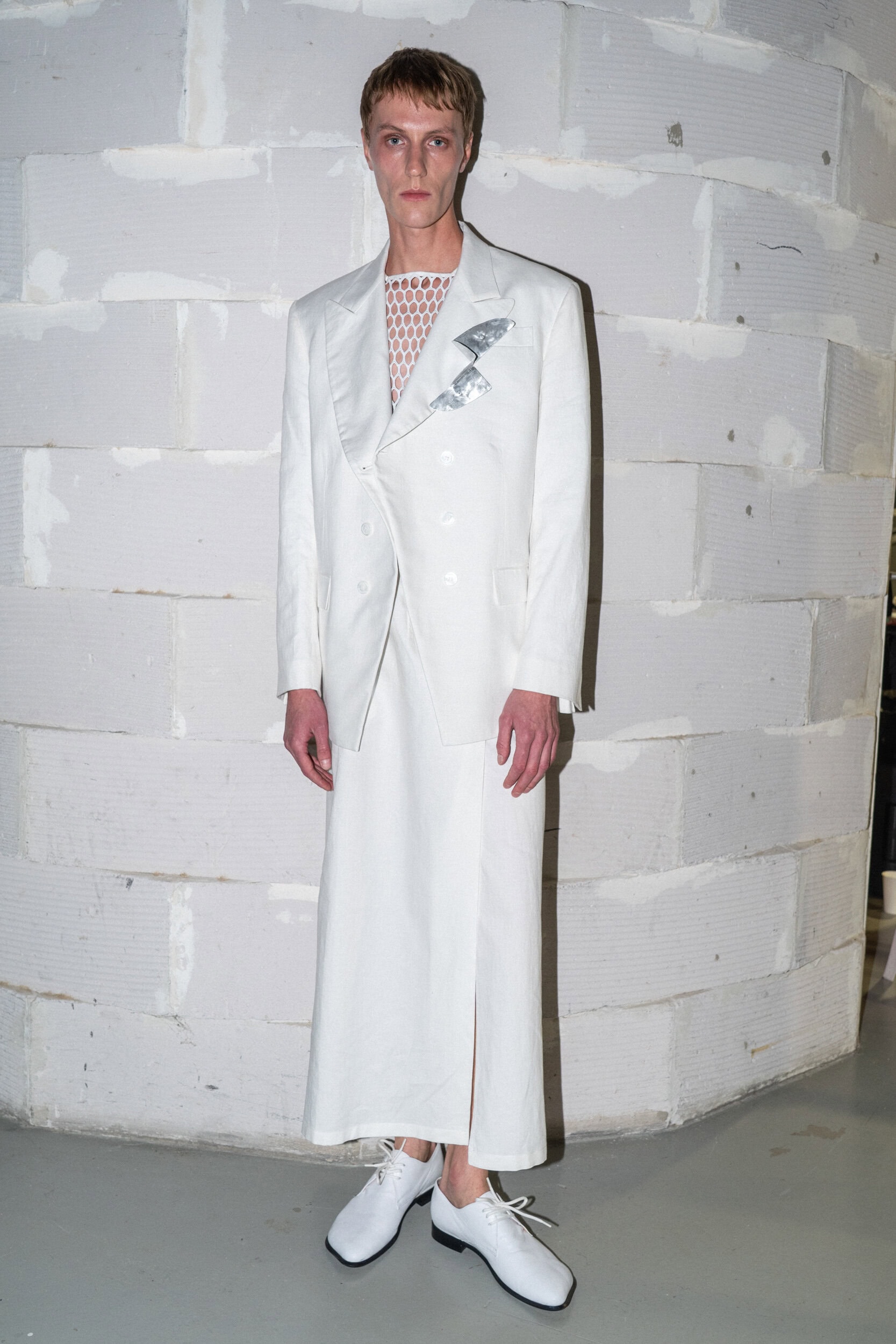 Niccolo Pasqualetti Spring 2027 Fashion Show Backstage