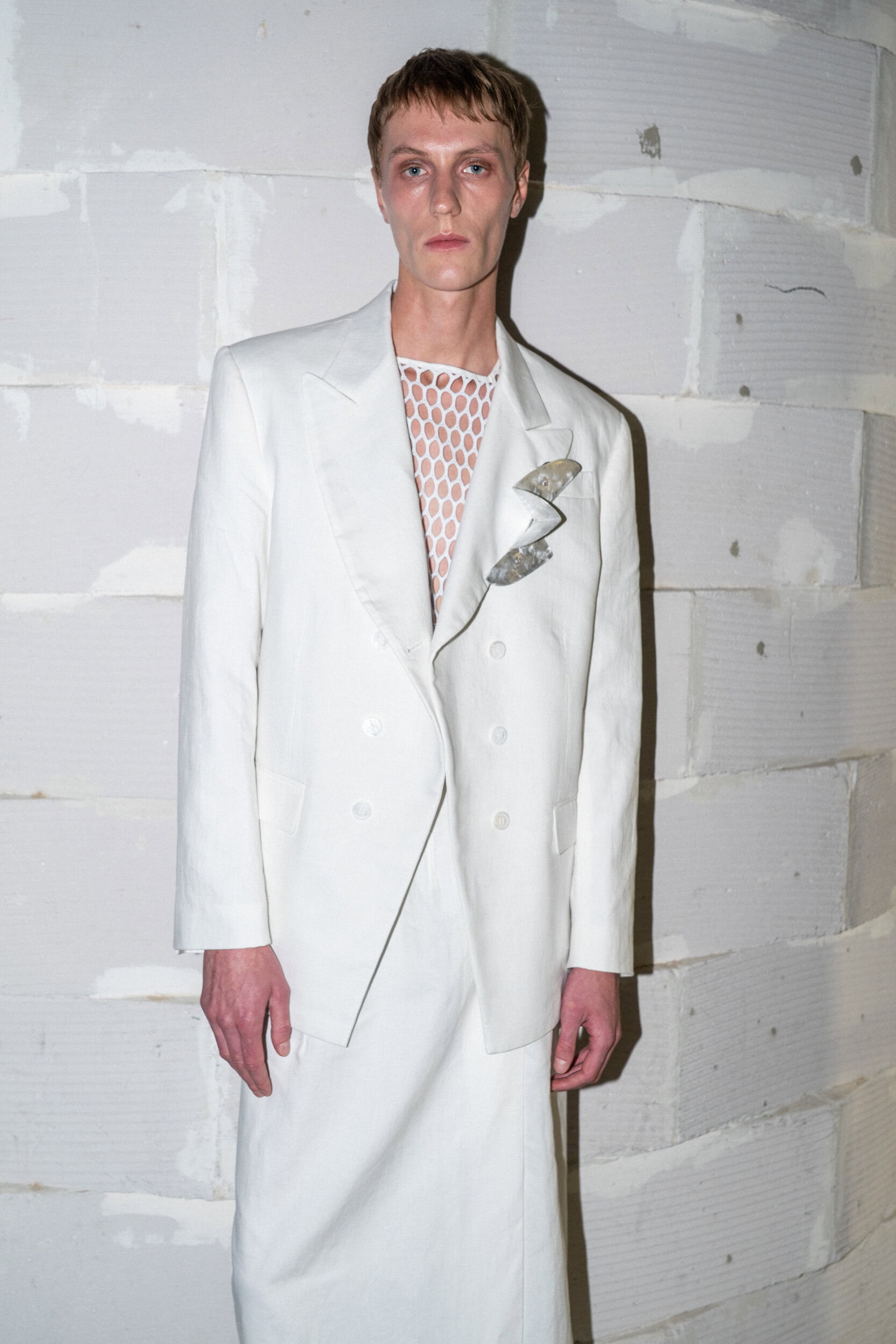 Niccolo Pasqualetti Spring 2027 Fashion Show Backstage