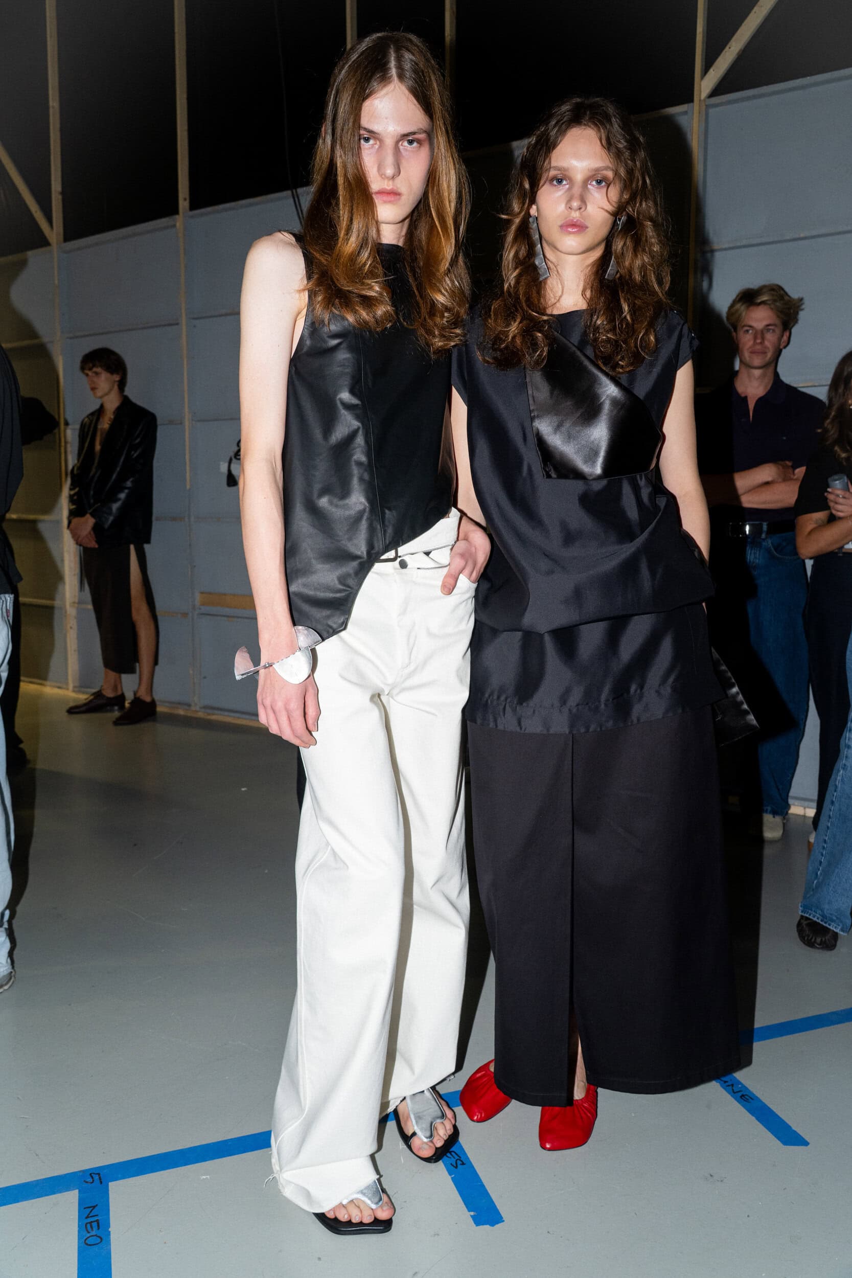 Niccolo Pasqualetti Spring 2027 Fashion Show Backstage