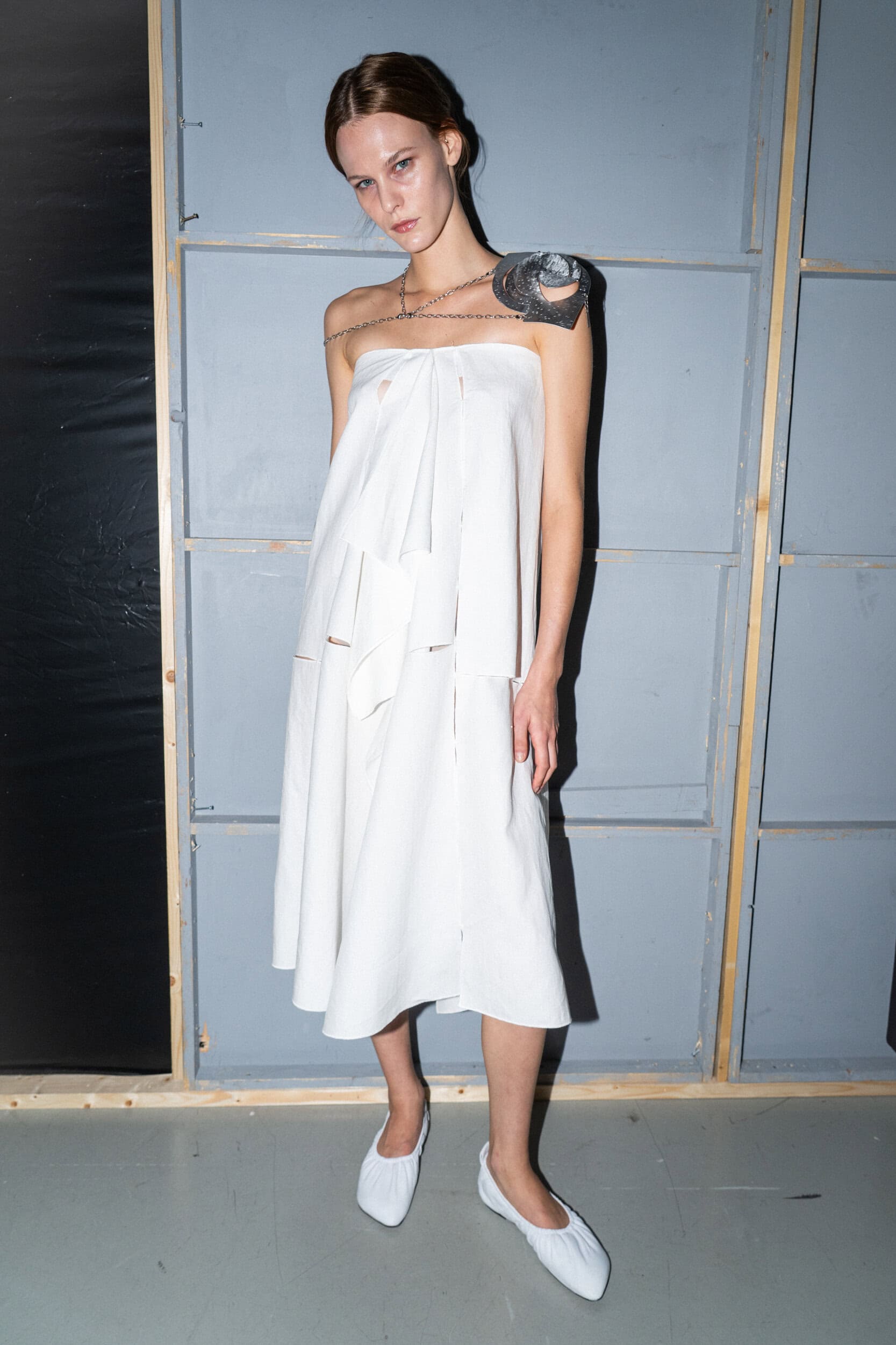 Niccolo Pasqualetti Spring 2027 Fashion Show Backstage
