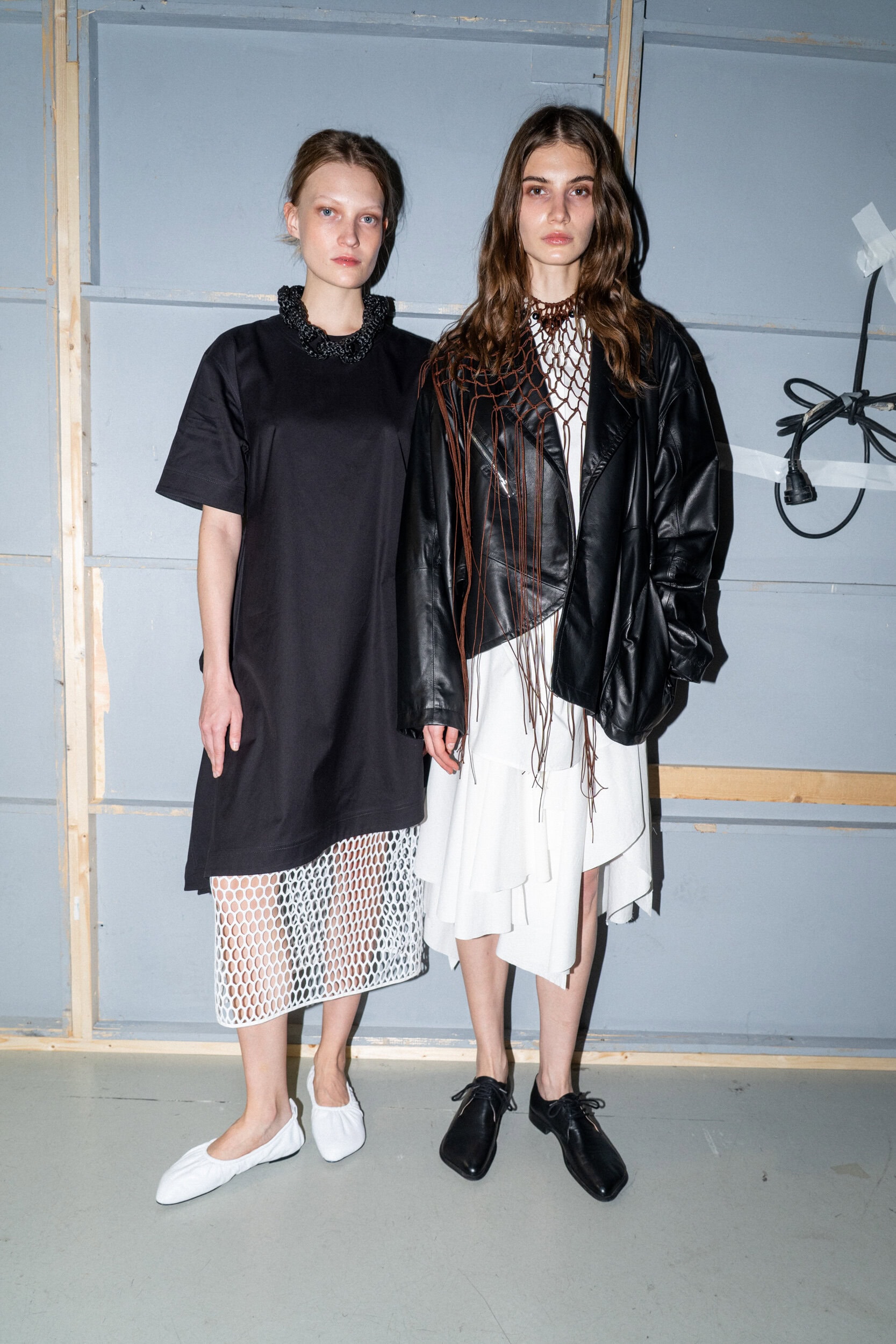 Niccolo Pasqualetti Spring 2027 Fashion Show Backstage
