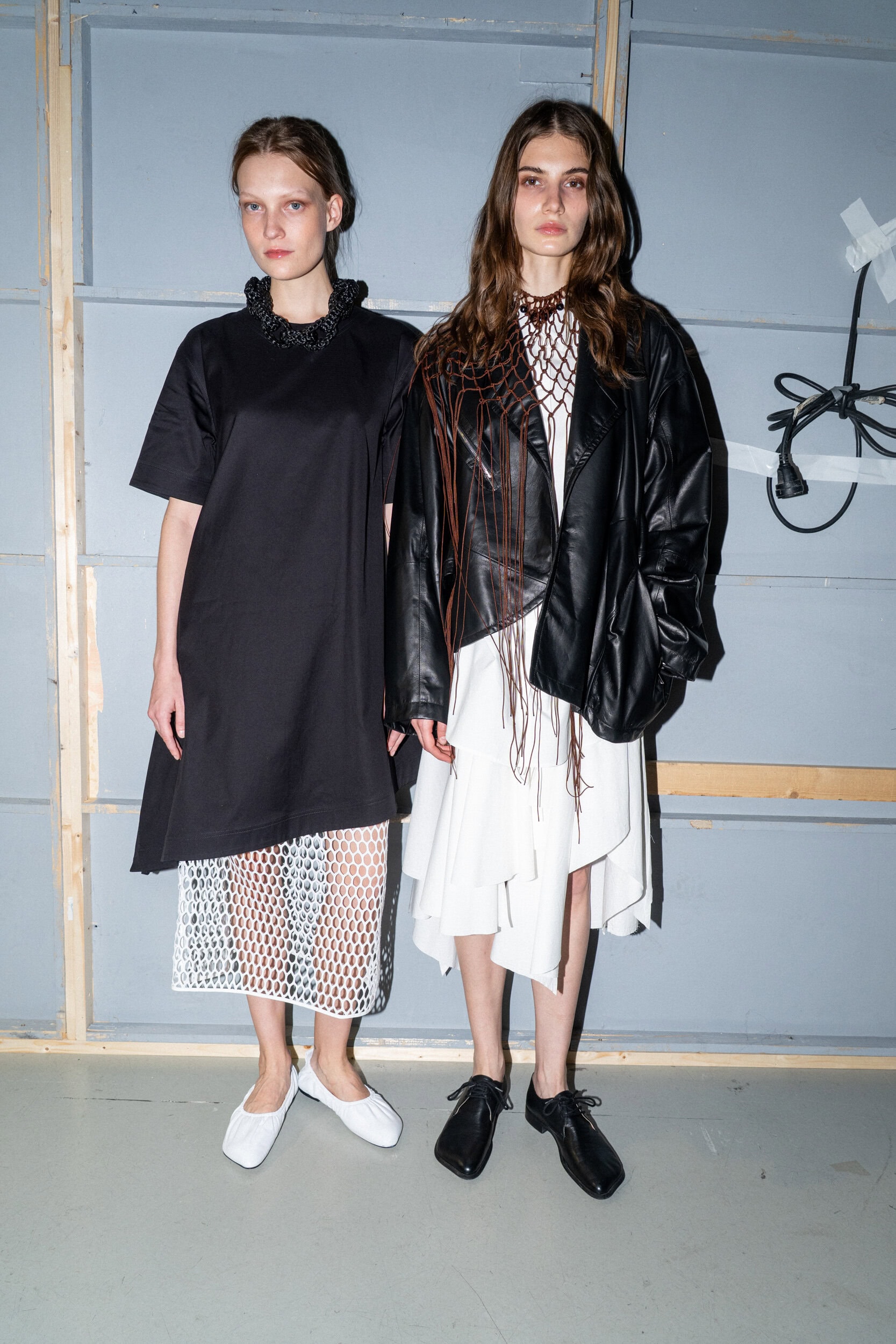 Niccolo Pasqualetti Spring 2027 Fashion Show Backstage