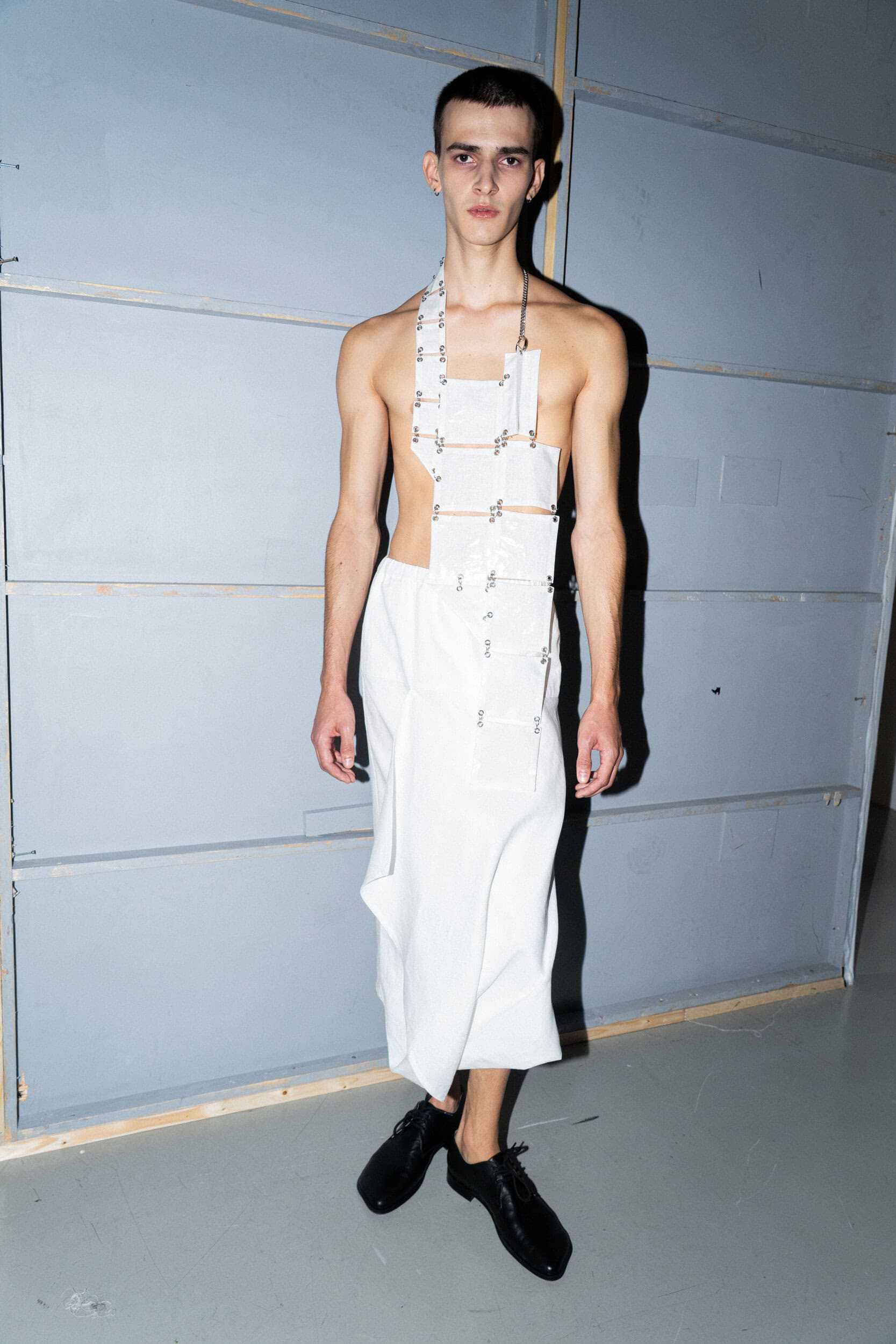 Niccolo Pasqualetti Spring 2027 Fashion Show Backstage