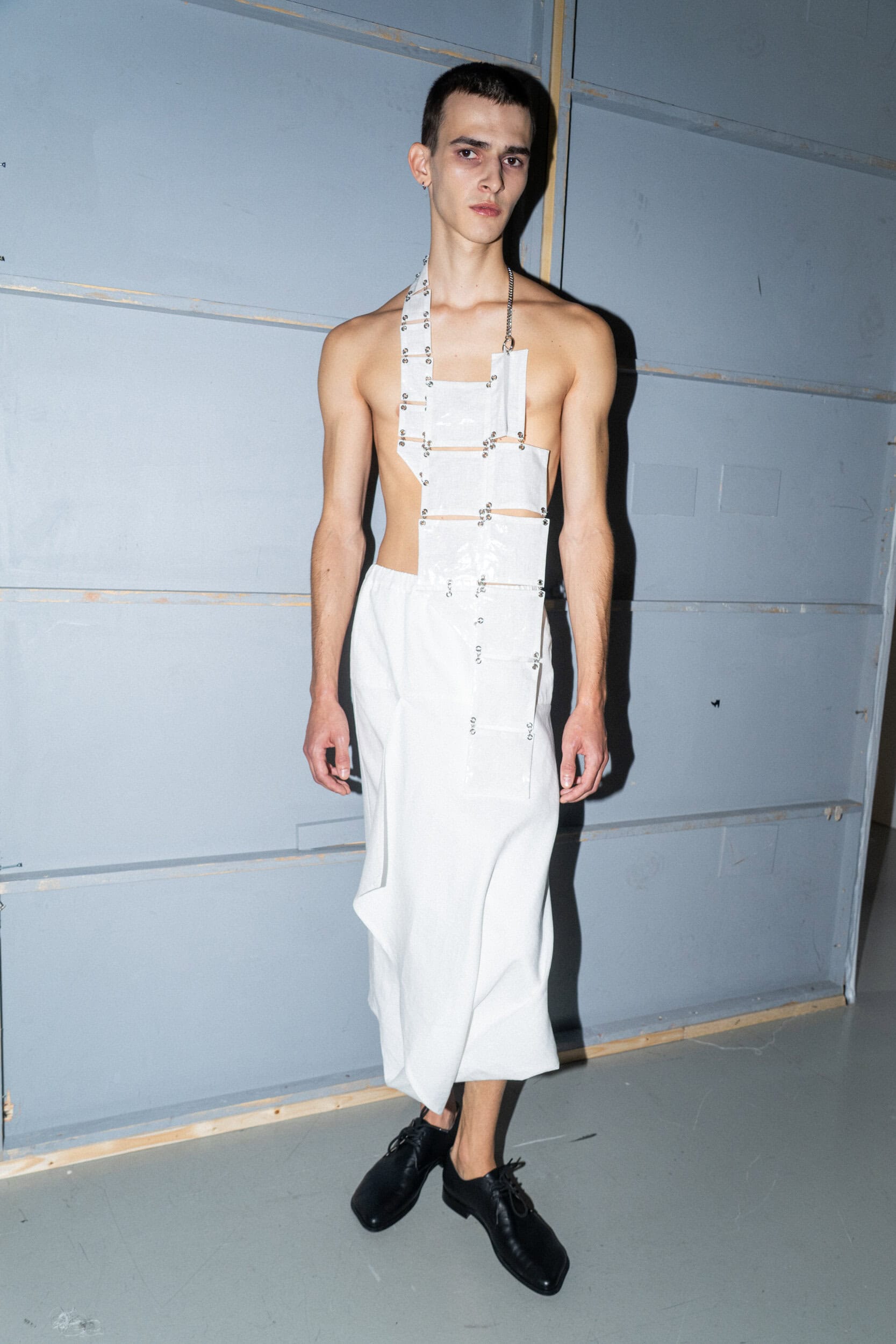 Niccolo Pasqualetti Spring 2027 Fashion Show Backstage
