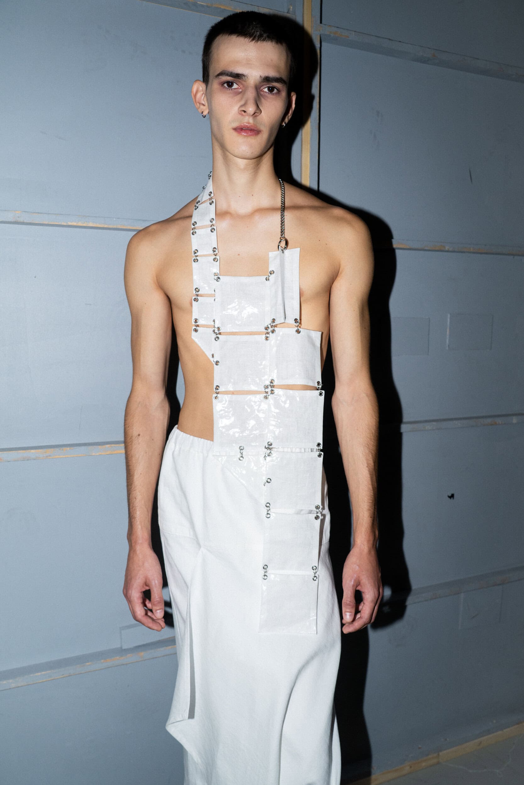 Niccolo Pasqualetti Spring 2027 Fashion Show Backstage